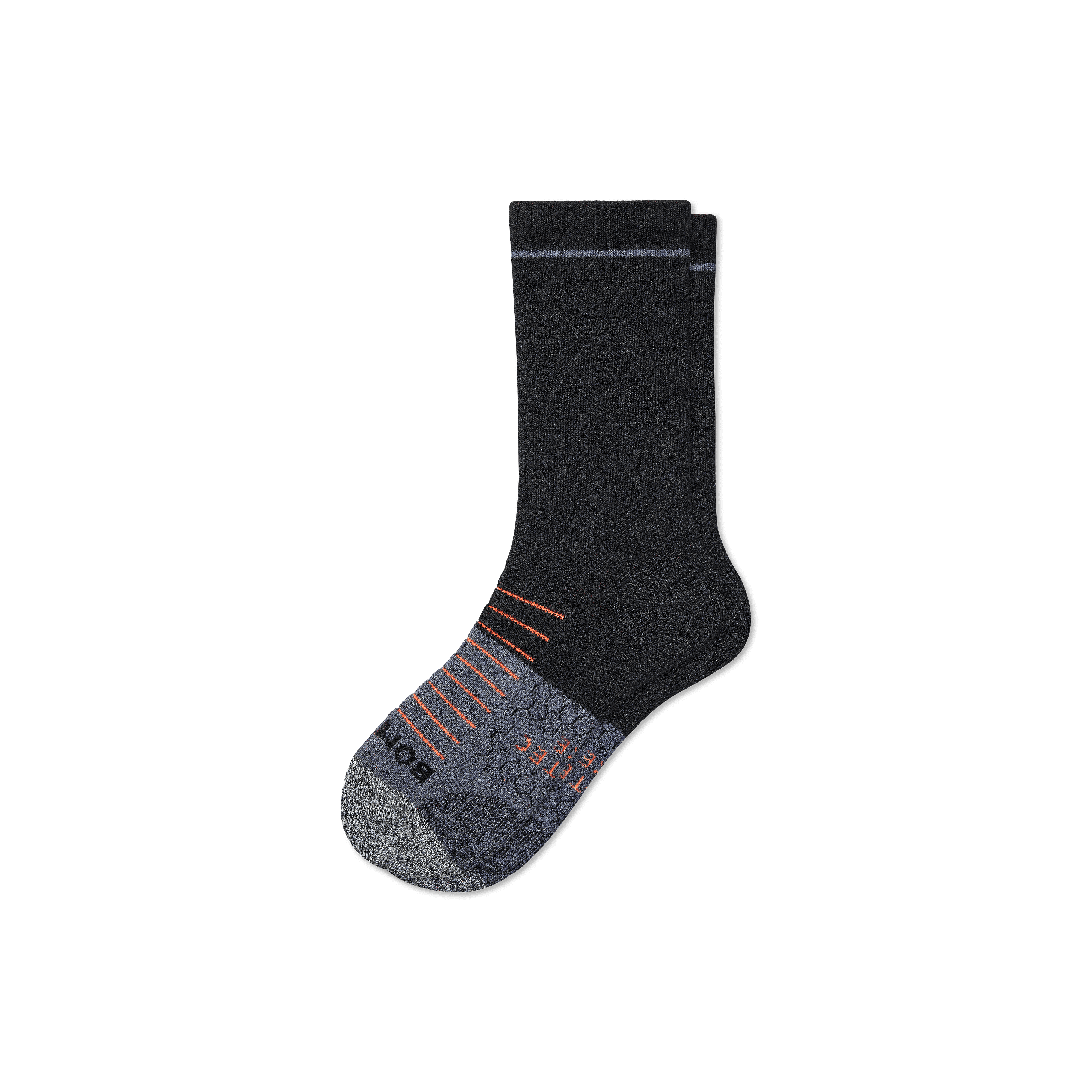 Bombas Hiking Performance Calf Socks In Black