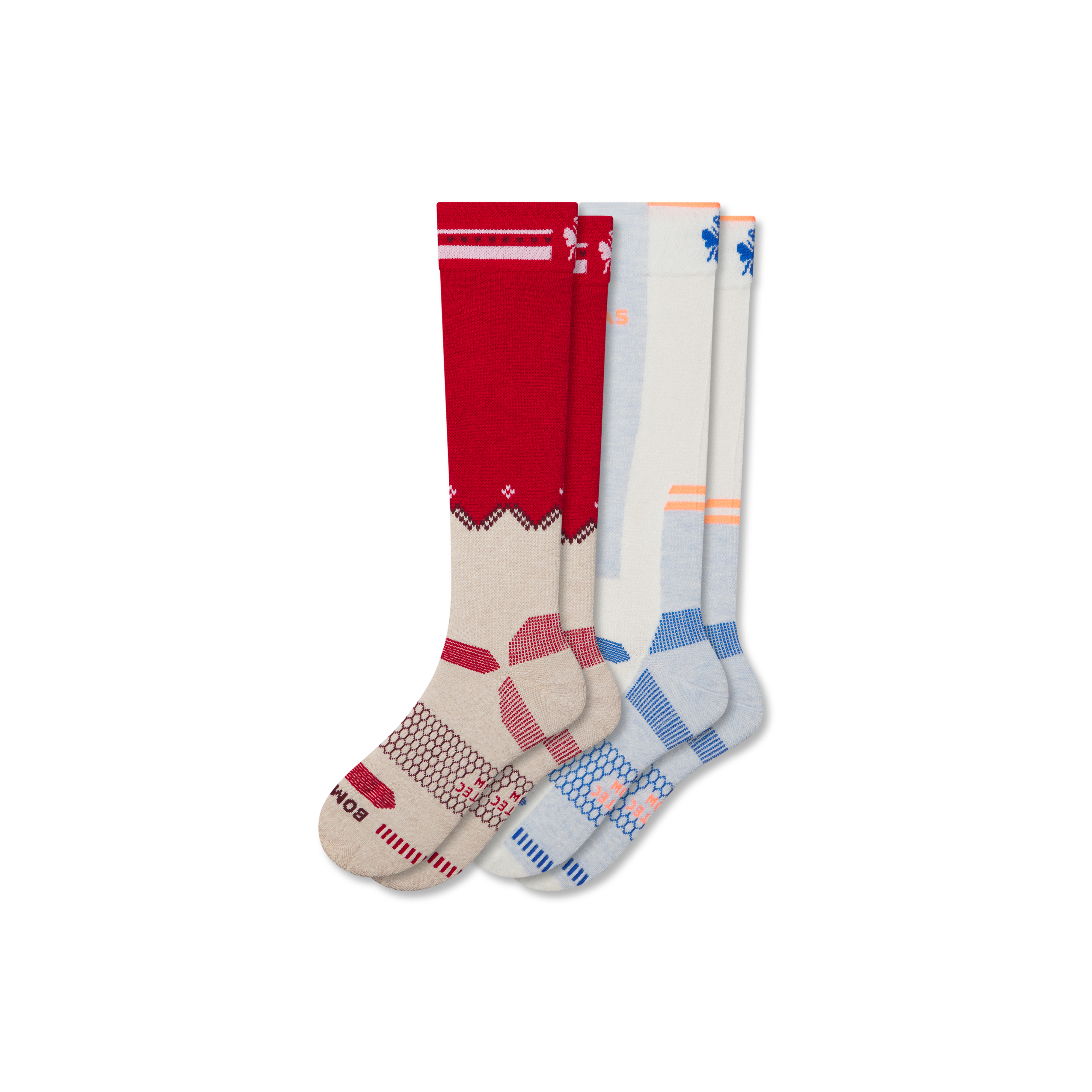 Bombas Ski & Snowboard Starter Sock 2-pack