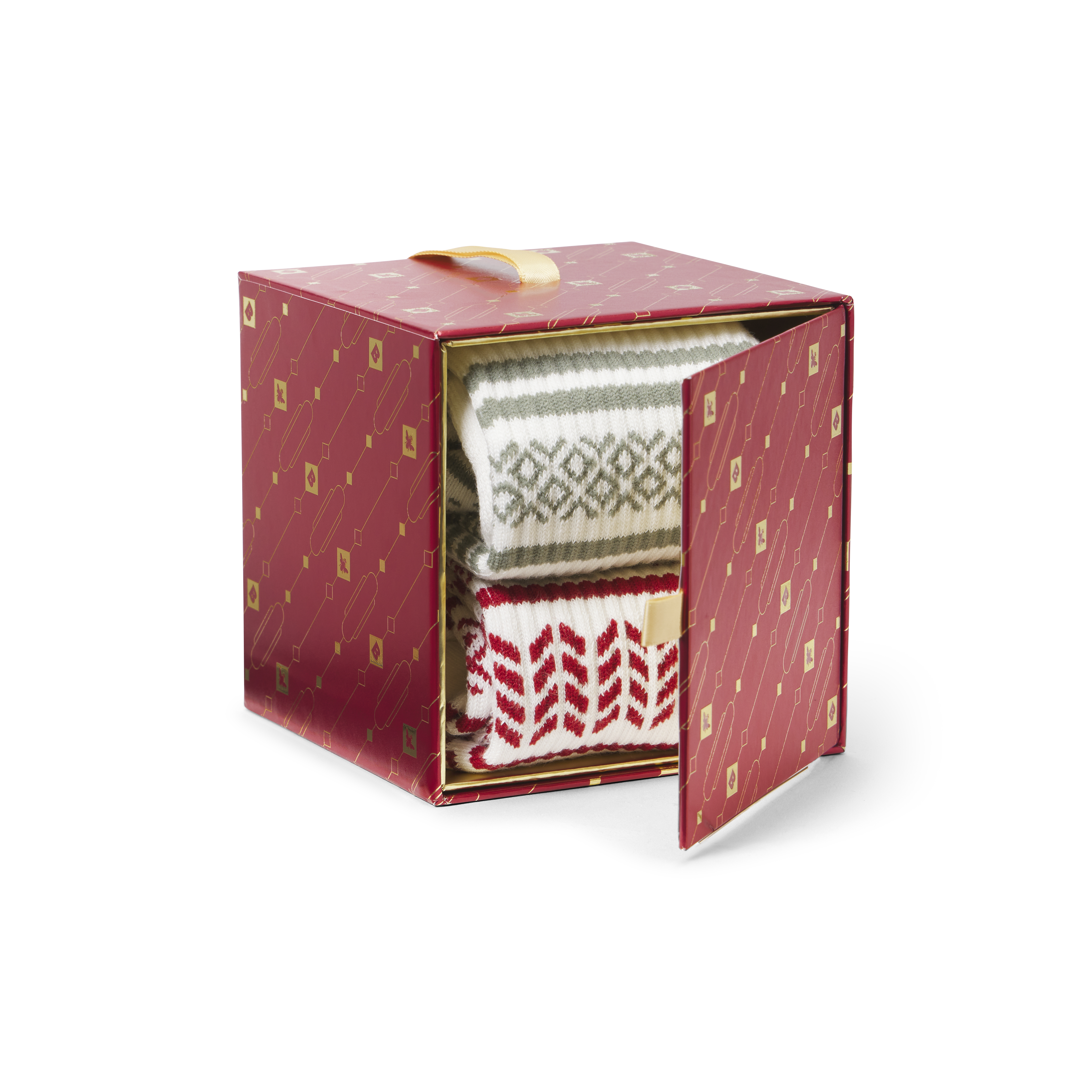Empty Ornament Gift Box (Fits 2 pairs) 