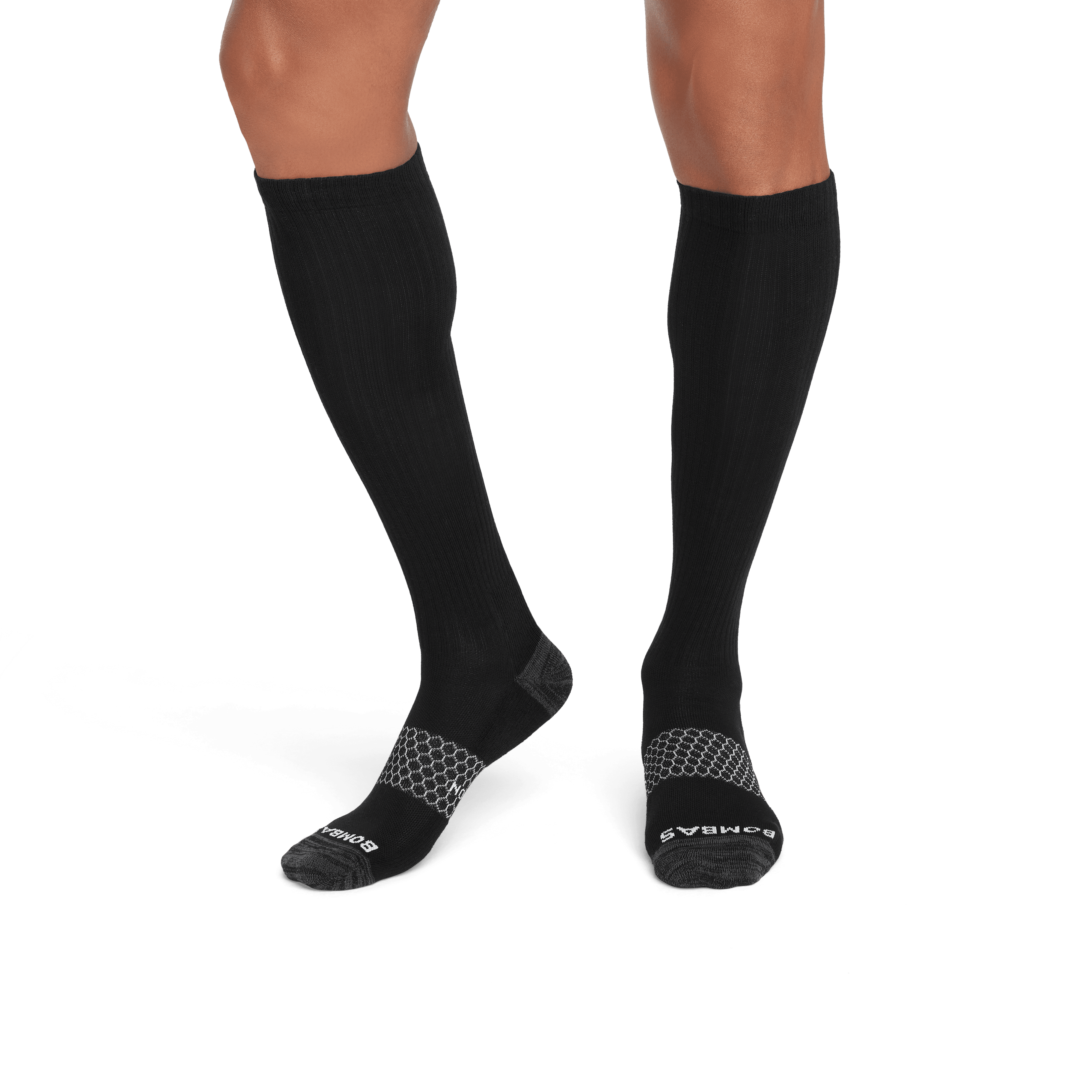 Bombas Everyday Compression Sock 6-pack (15-20mmhg) In Black Grey