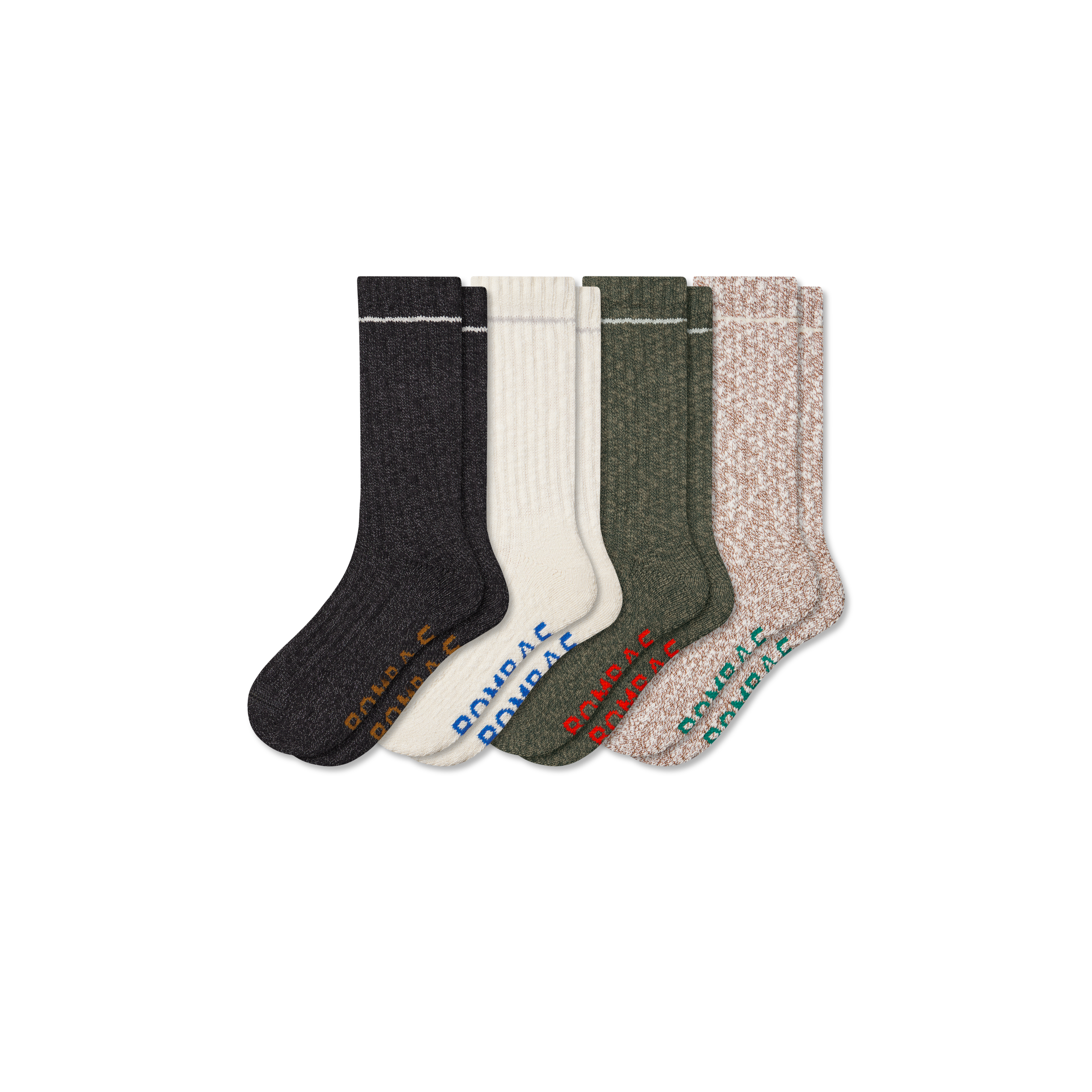 Men's Chunky Ragg Calf Sock 4-Pack