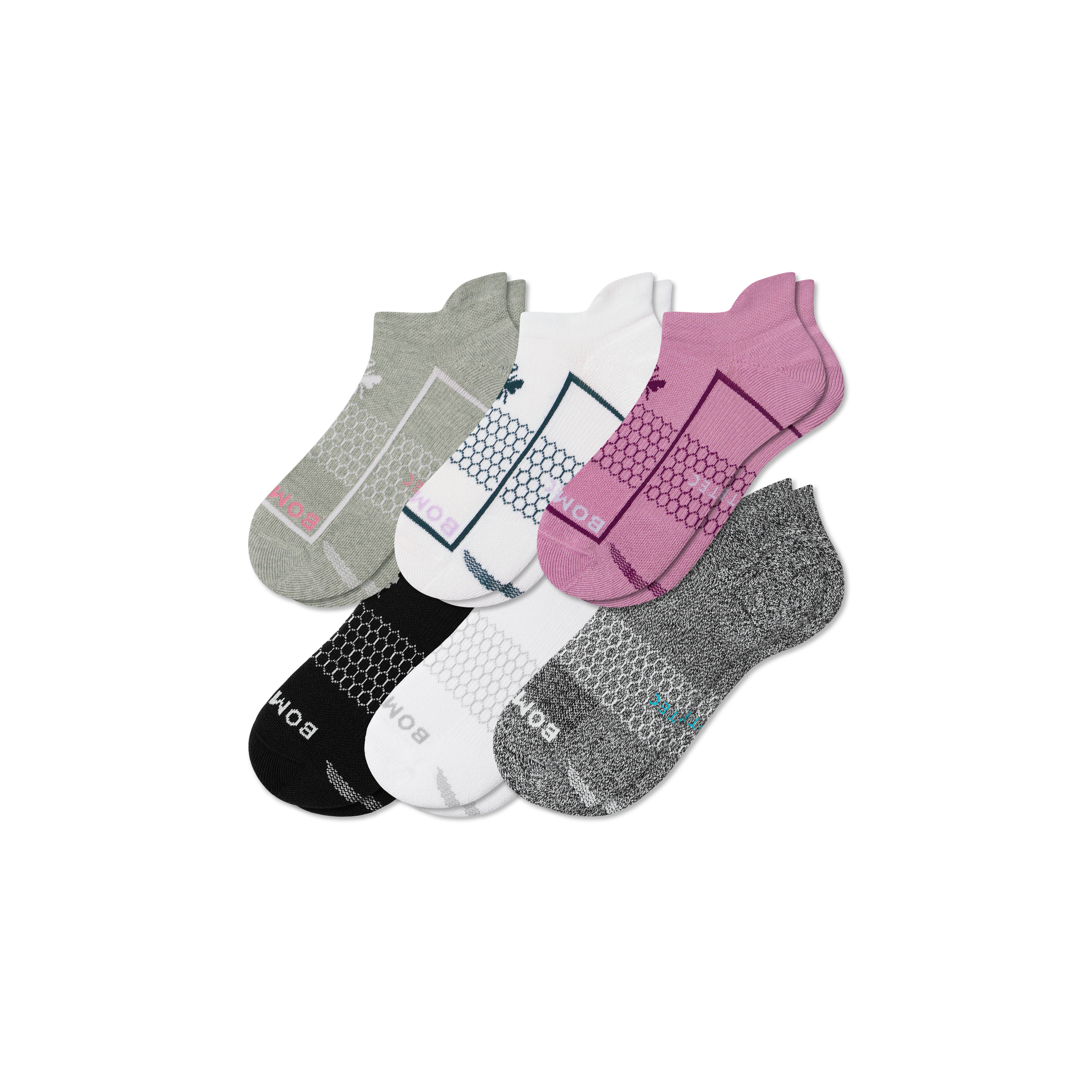Bombas All-purpose Performance Ankle Sock 6-pack