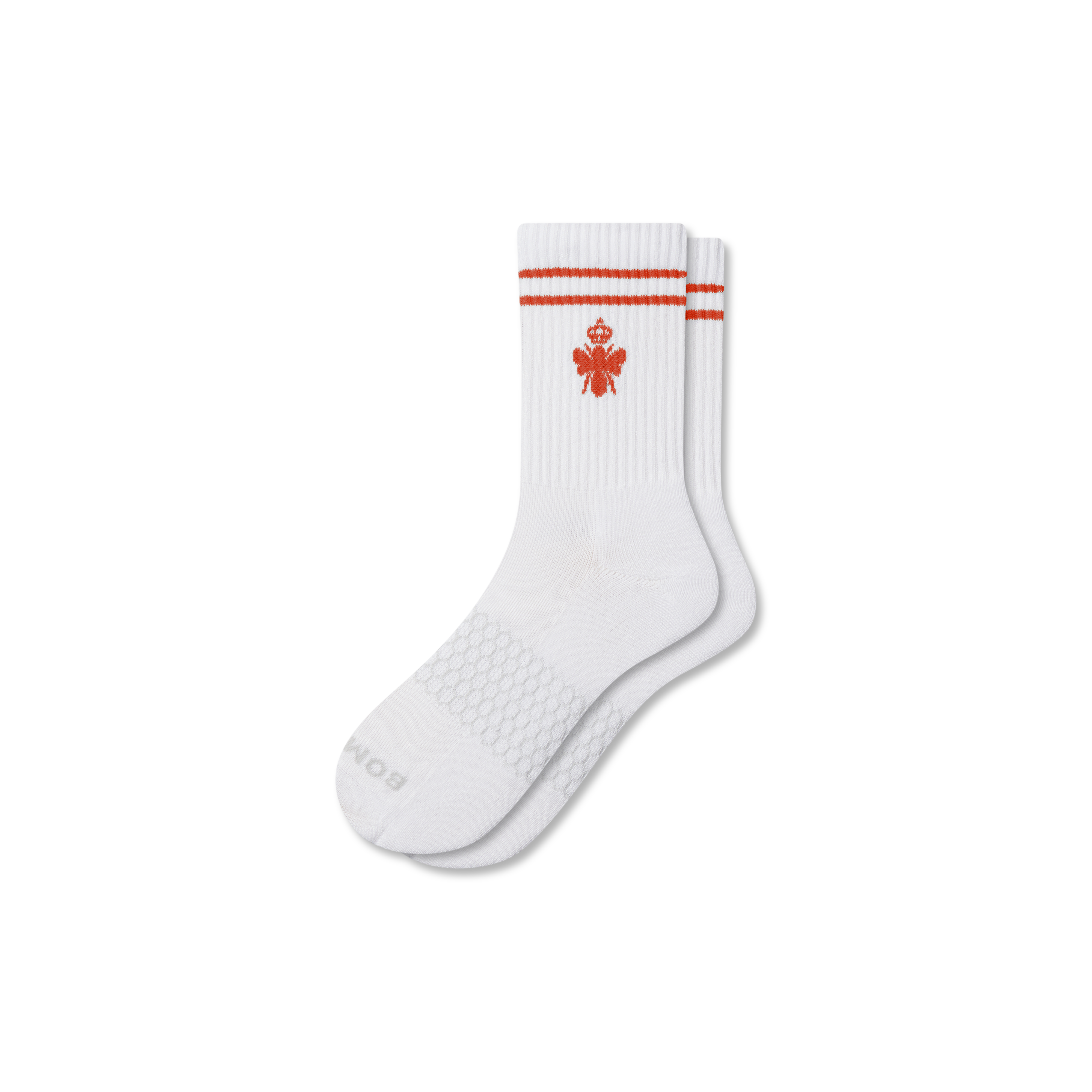 Bombas Originals Half Calf Sock In White