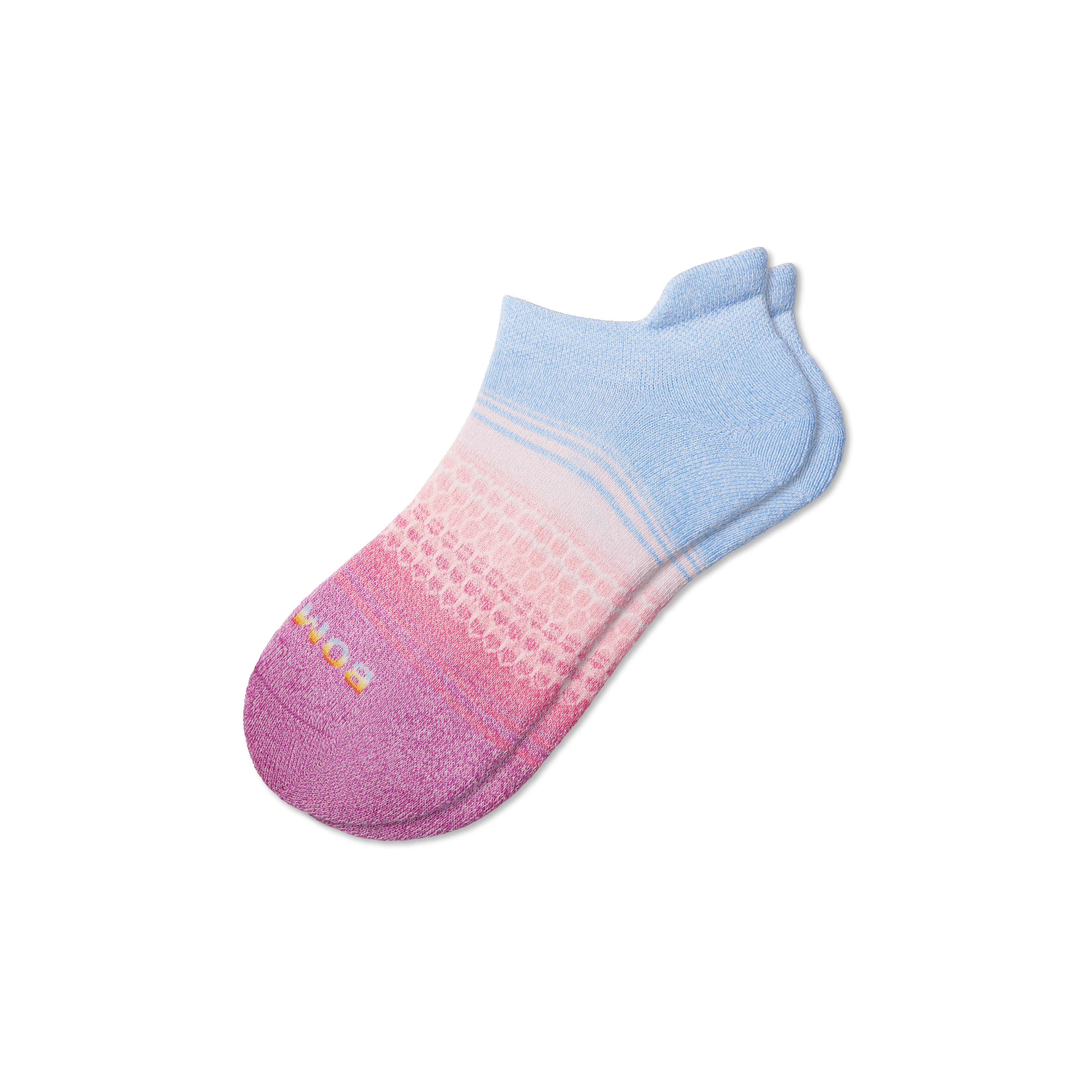 Shop Bombas Pride Ankle Socks In Pink Lotus