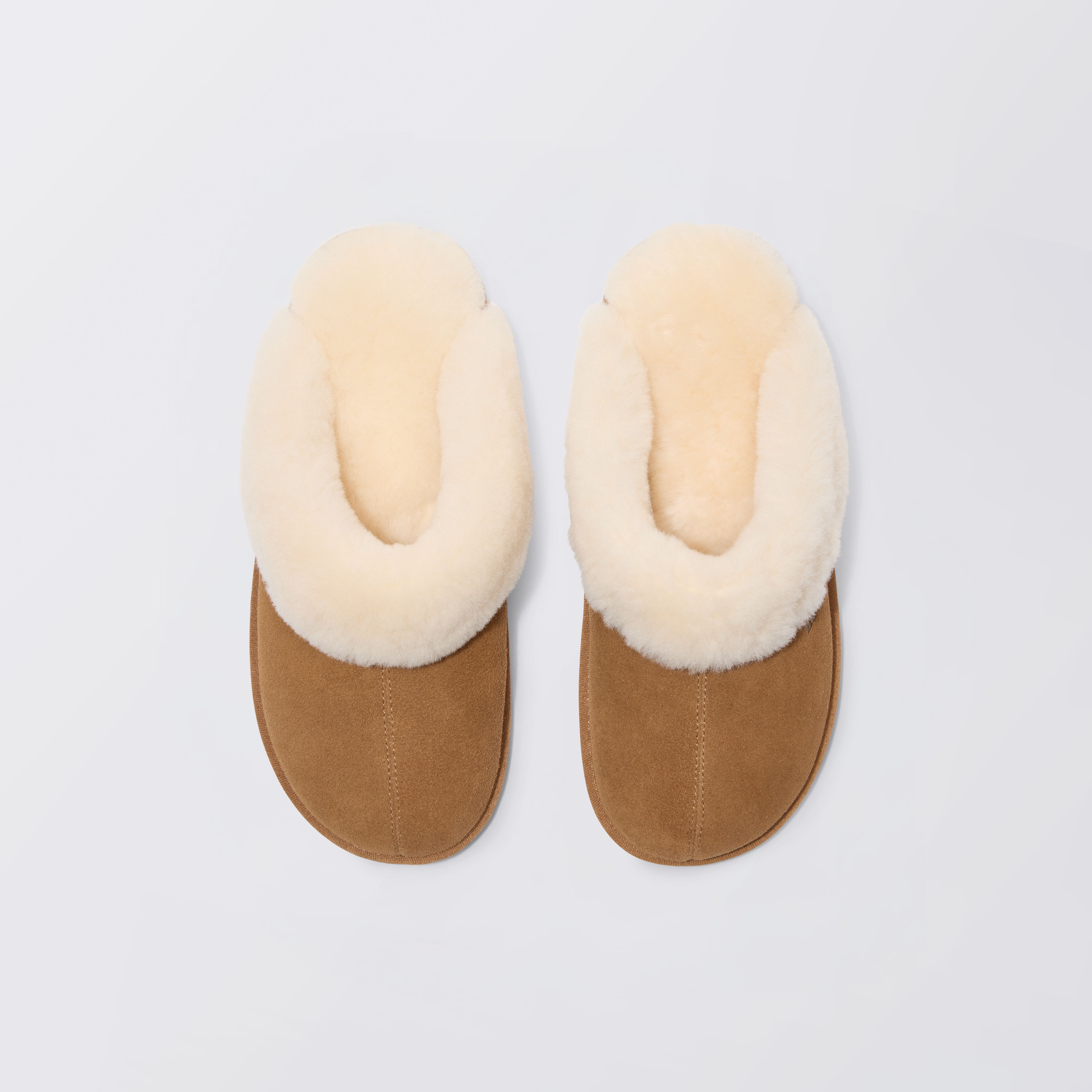 Women's Suede Fluff Scuff Slipper - Bombas