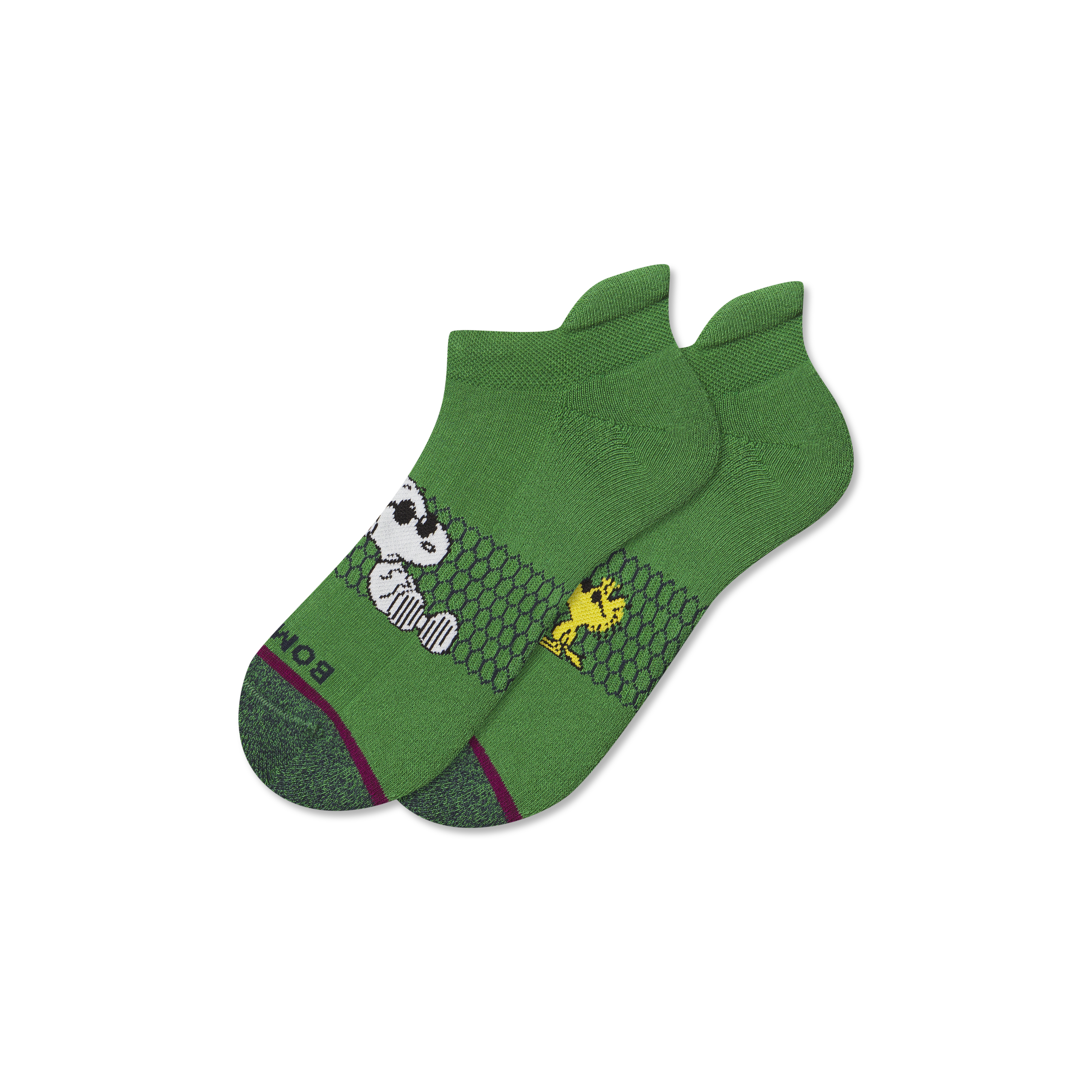 Bombas Peanuts X : Adult Ankle Socks In Green