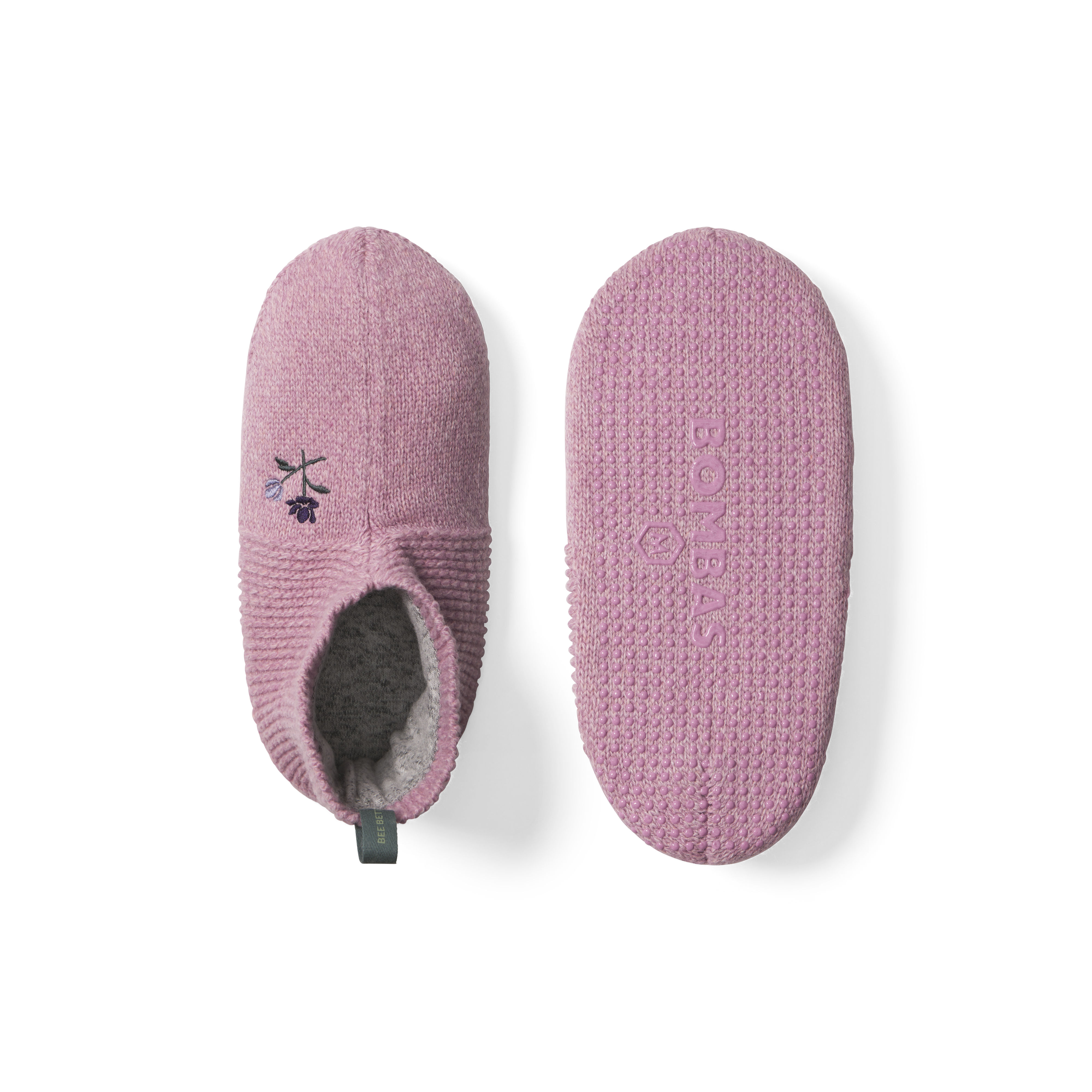 Bombas Gripper Slipper In Pink