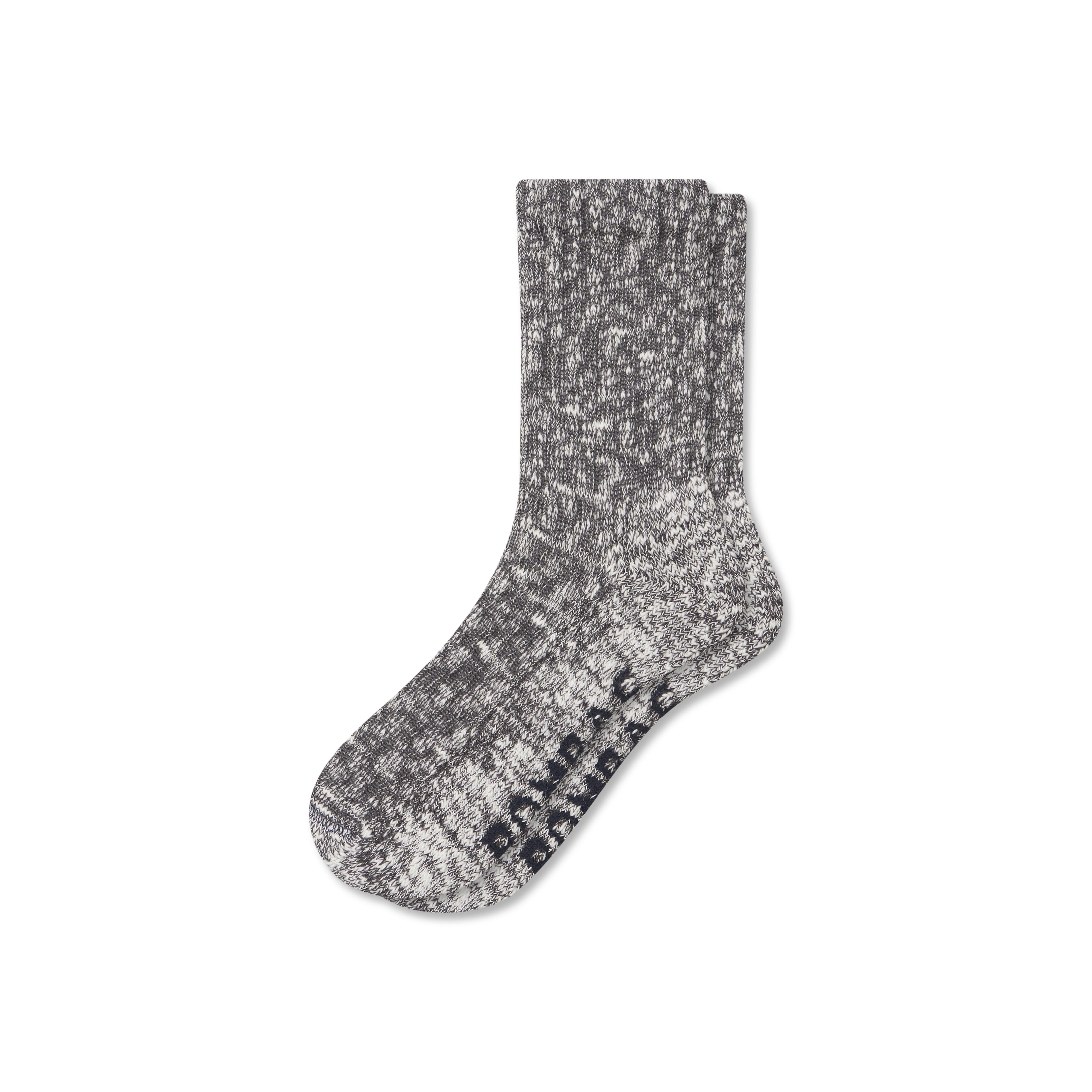 Bombas Chunky Ragg Half Calf Socks In Gray
