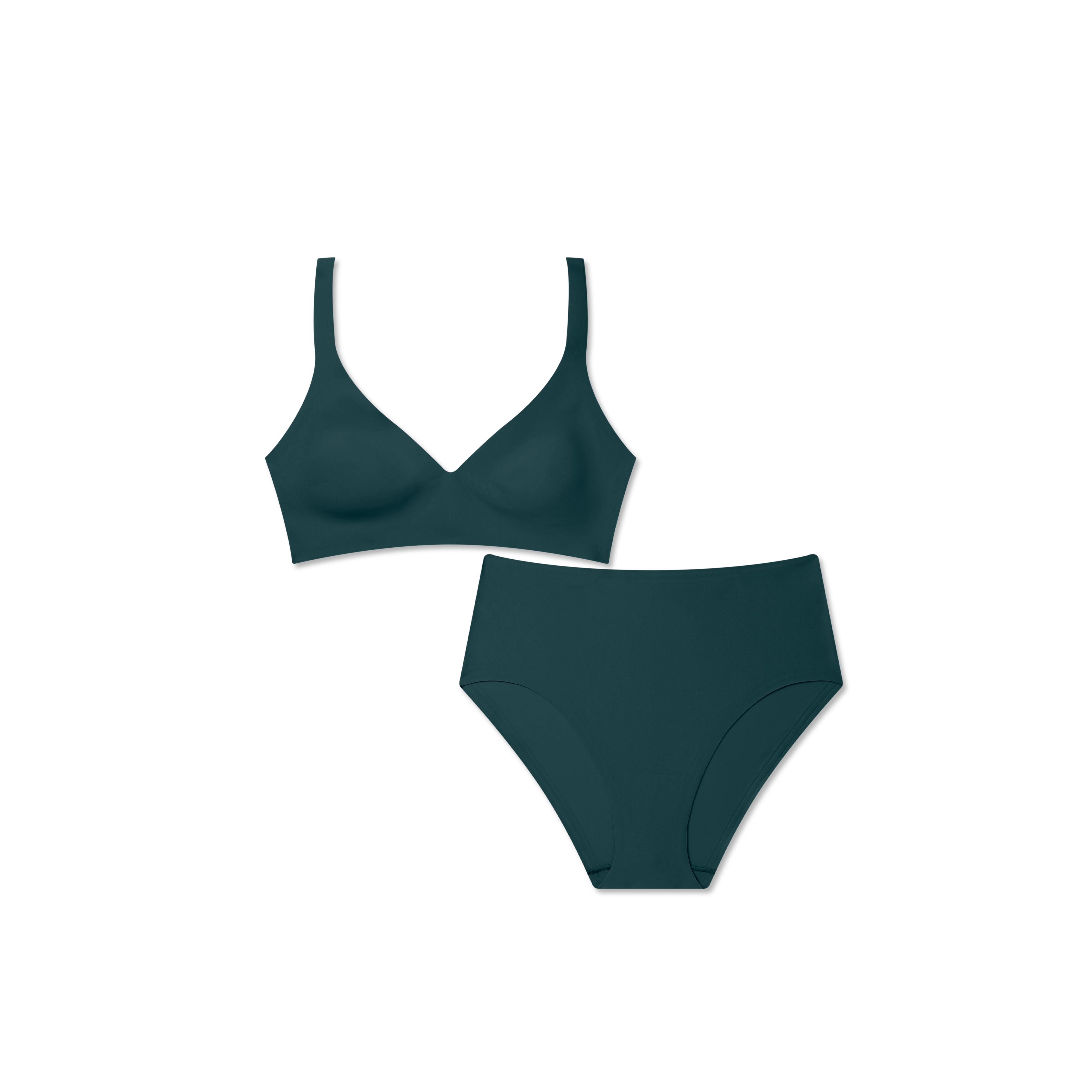 Women’s No Show Plunge Bralette + Hipster Pack