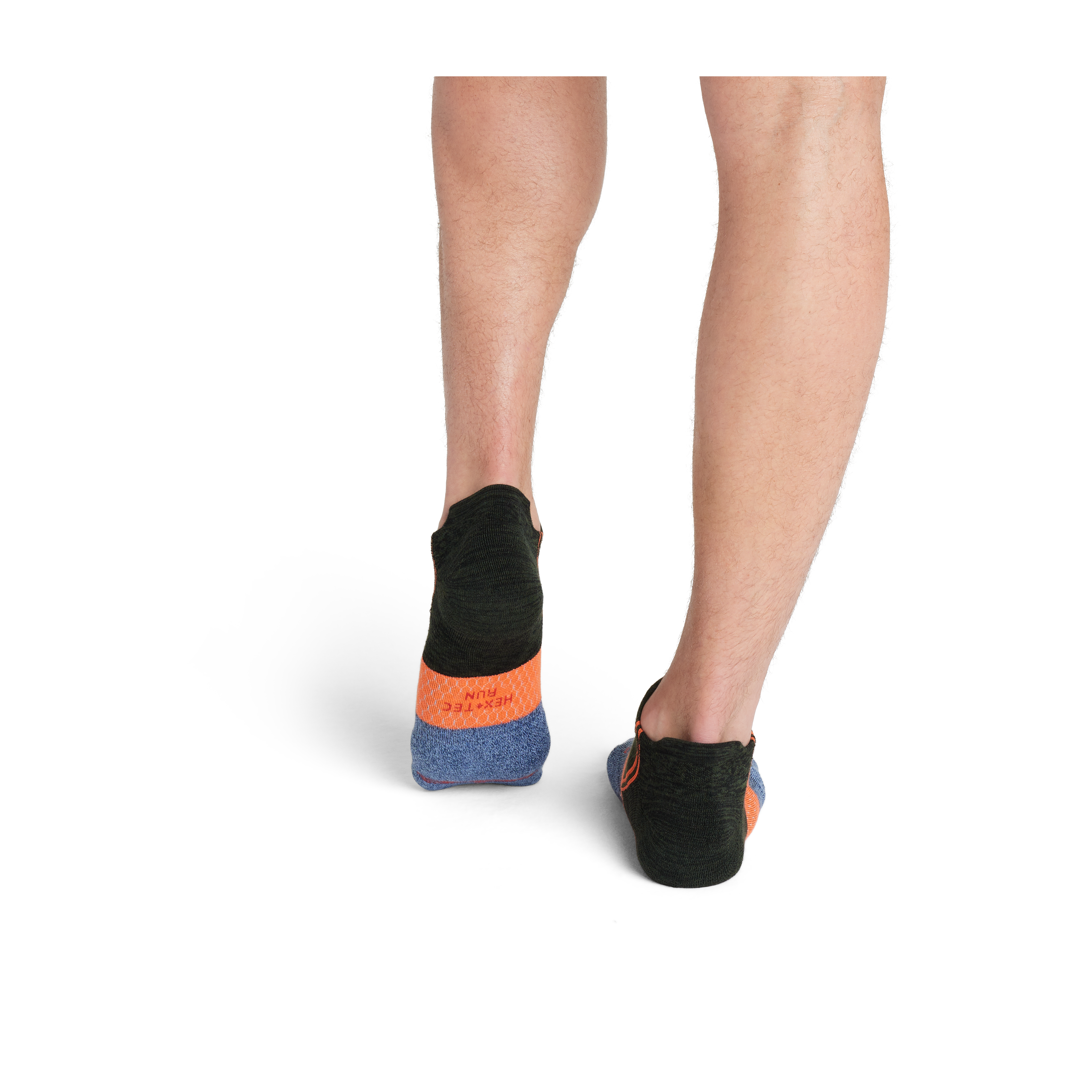 Bombas Men's Heather Solid Running Ankle Socks