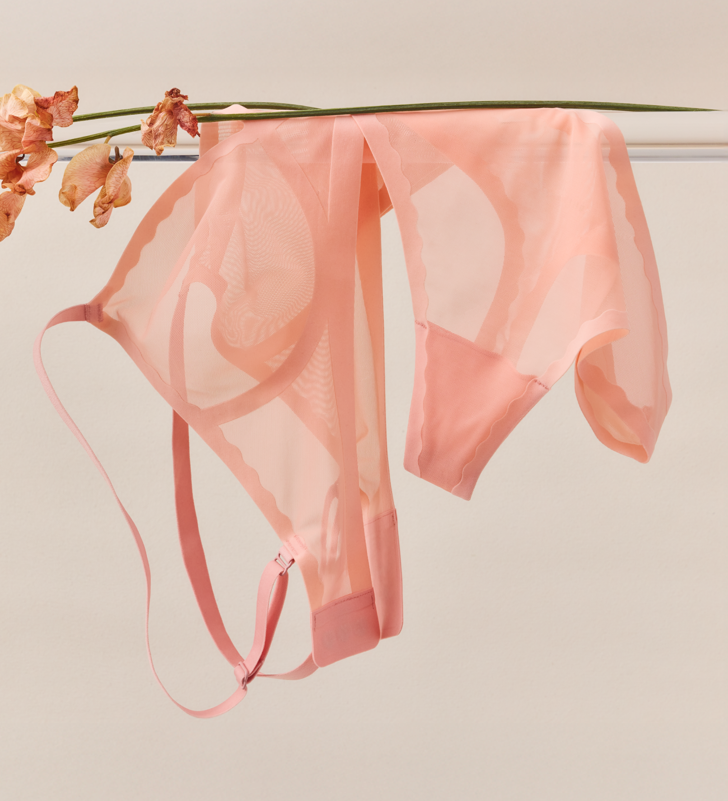 Women’s Soft Mesh Thong - Trio KVP 03