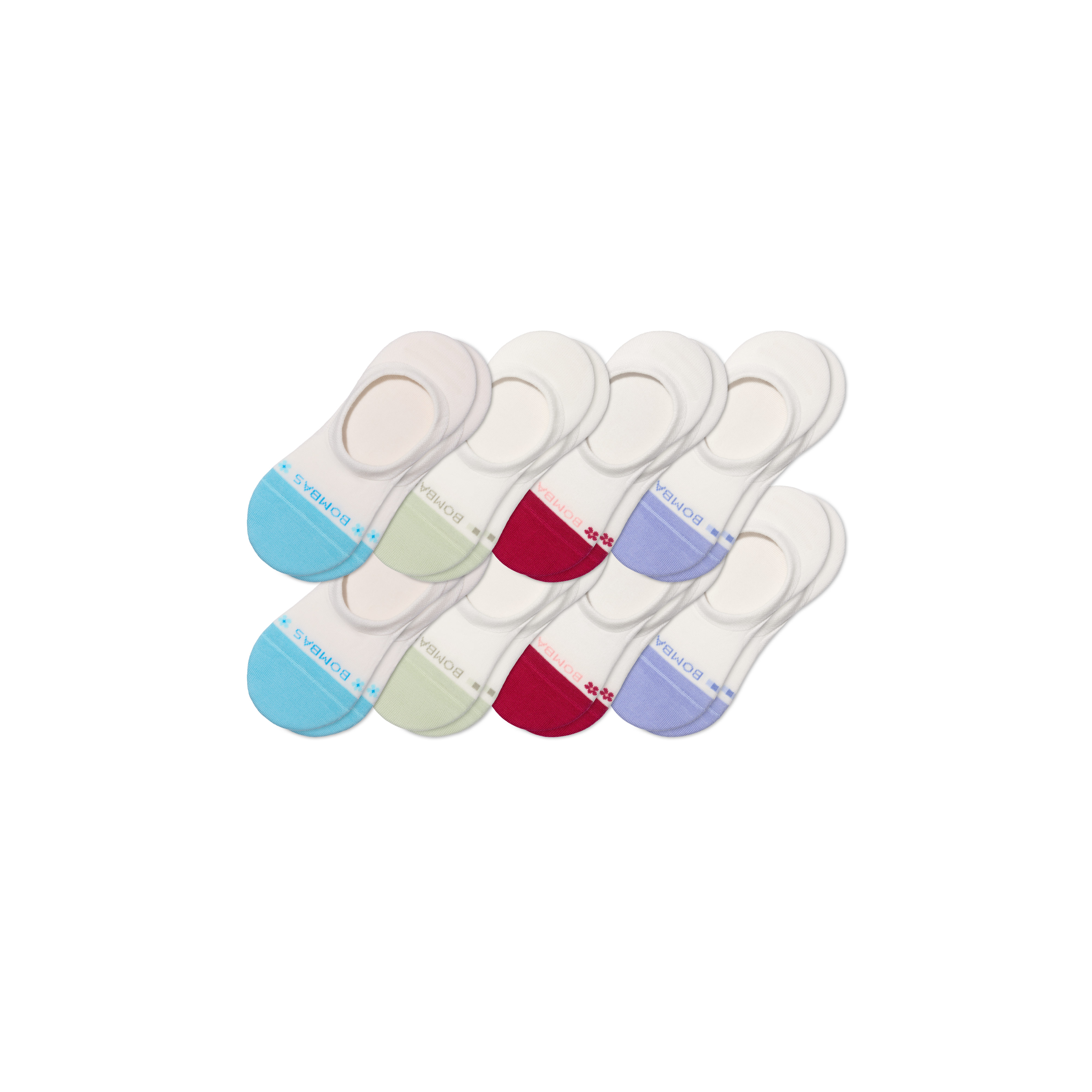 Bombas Lightweight No Show Sock 8-pack