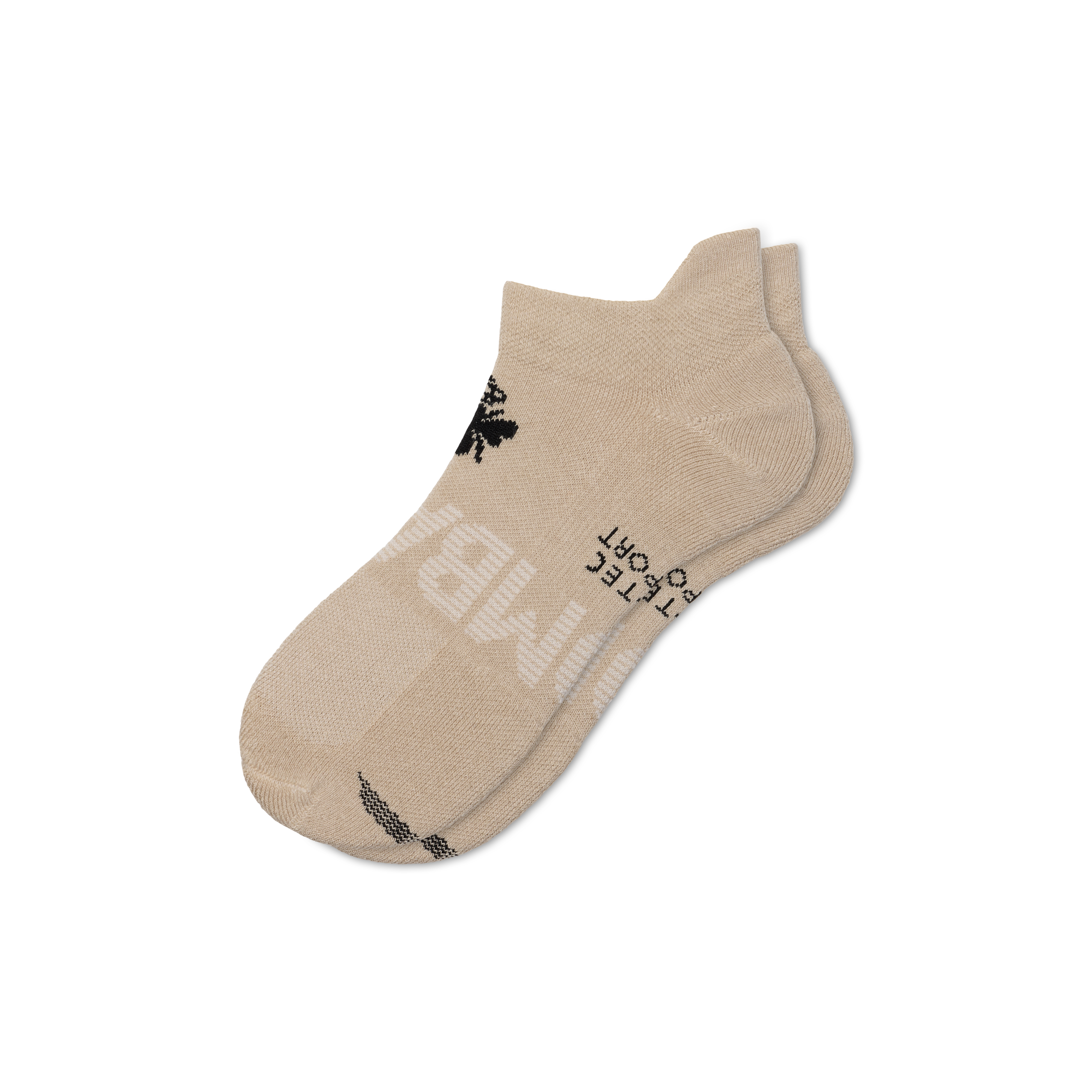 Bombas All Sport Ankle Socks In Fawn Whisper