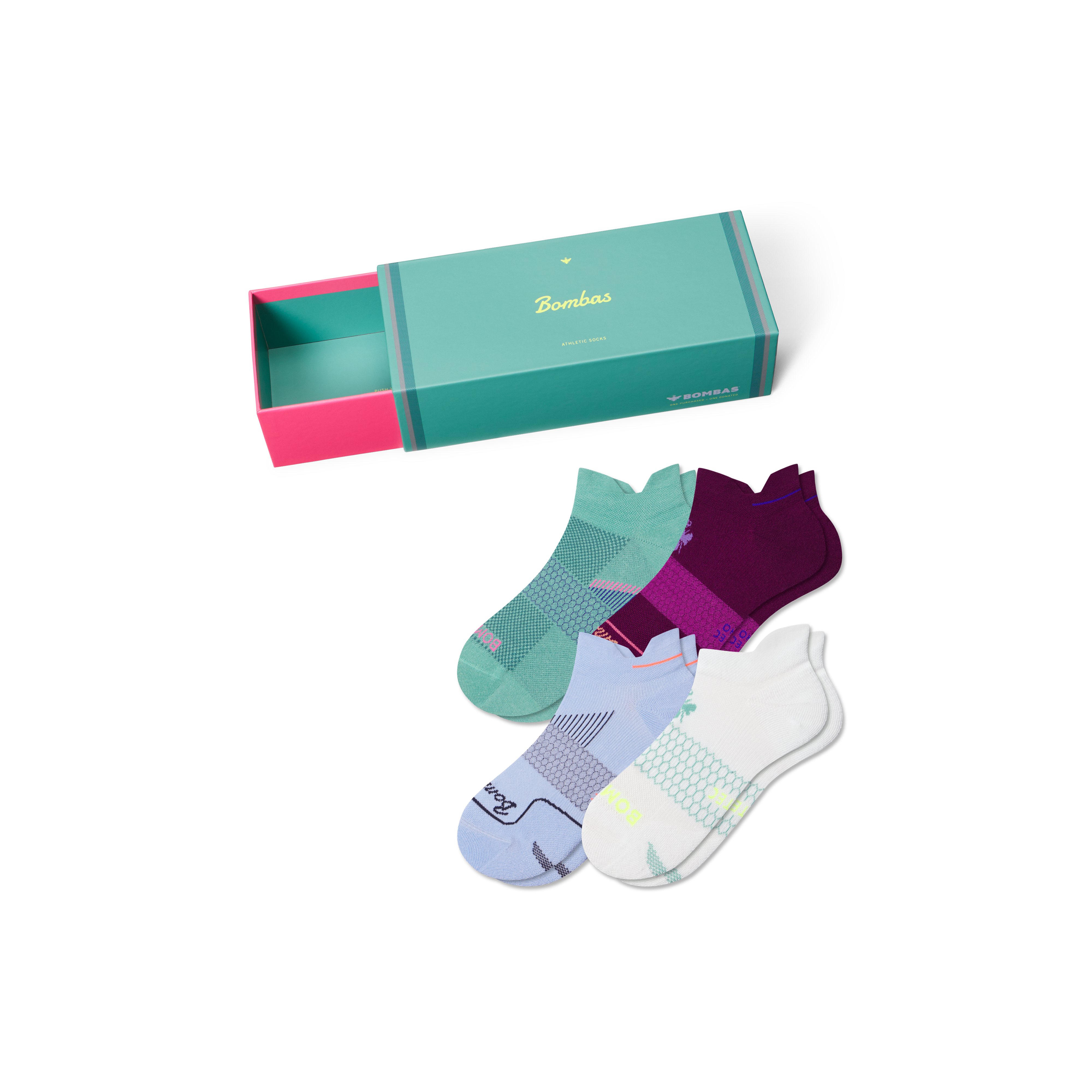 Bombas Sport Variety Sock 4-pack Gift Box
