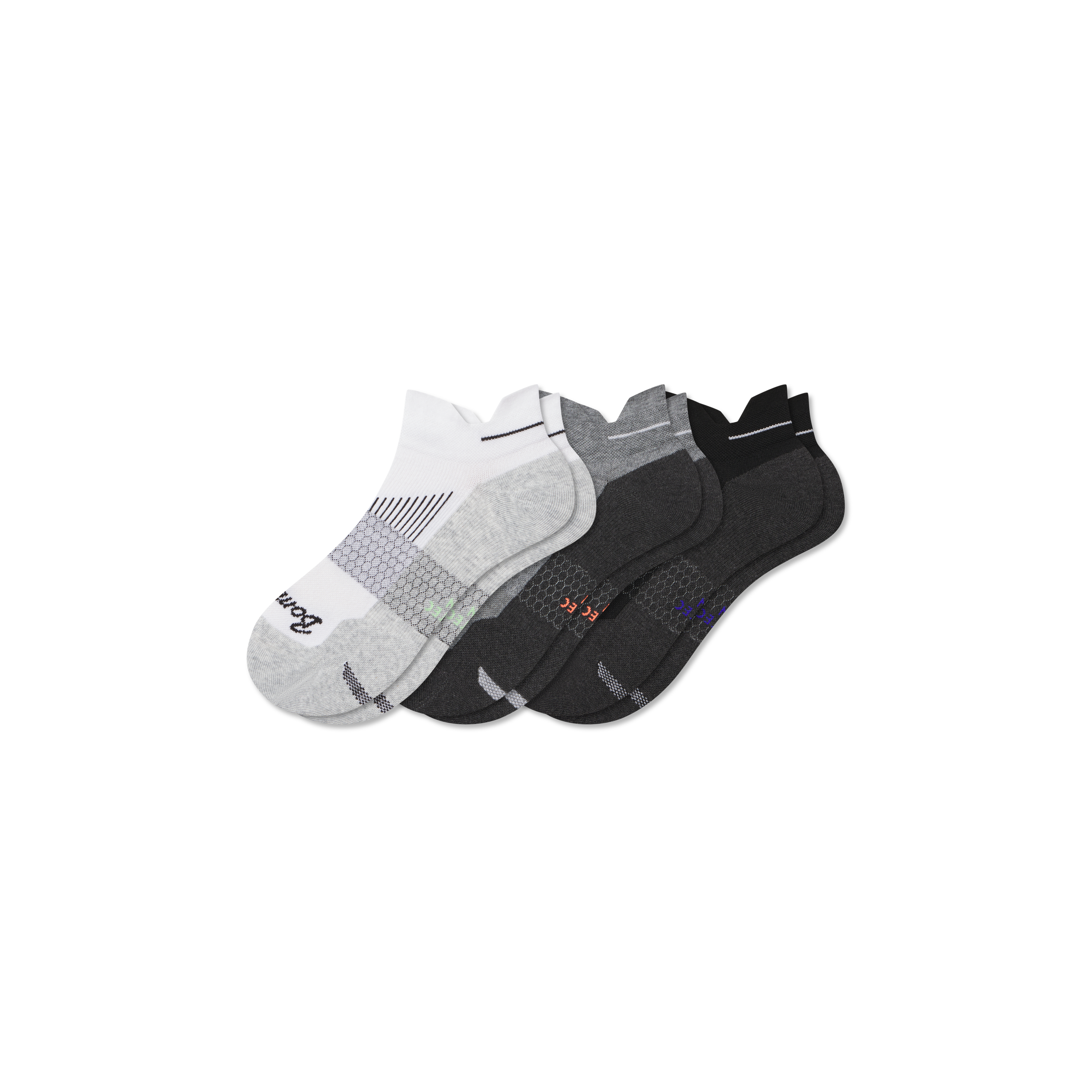 Bombas Running Ankle Sock 3-pack