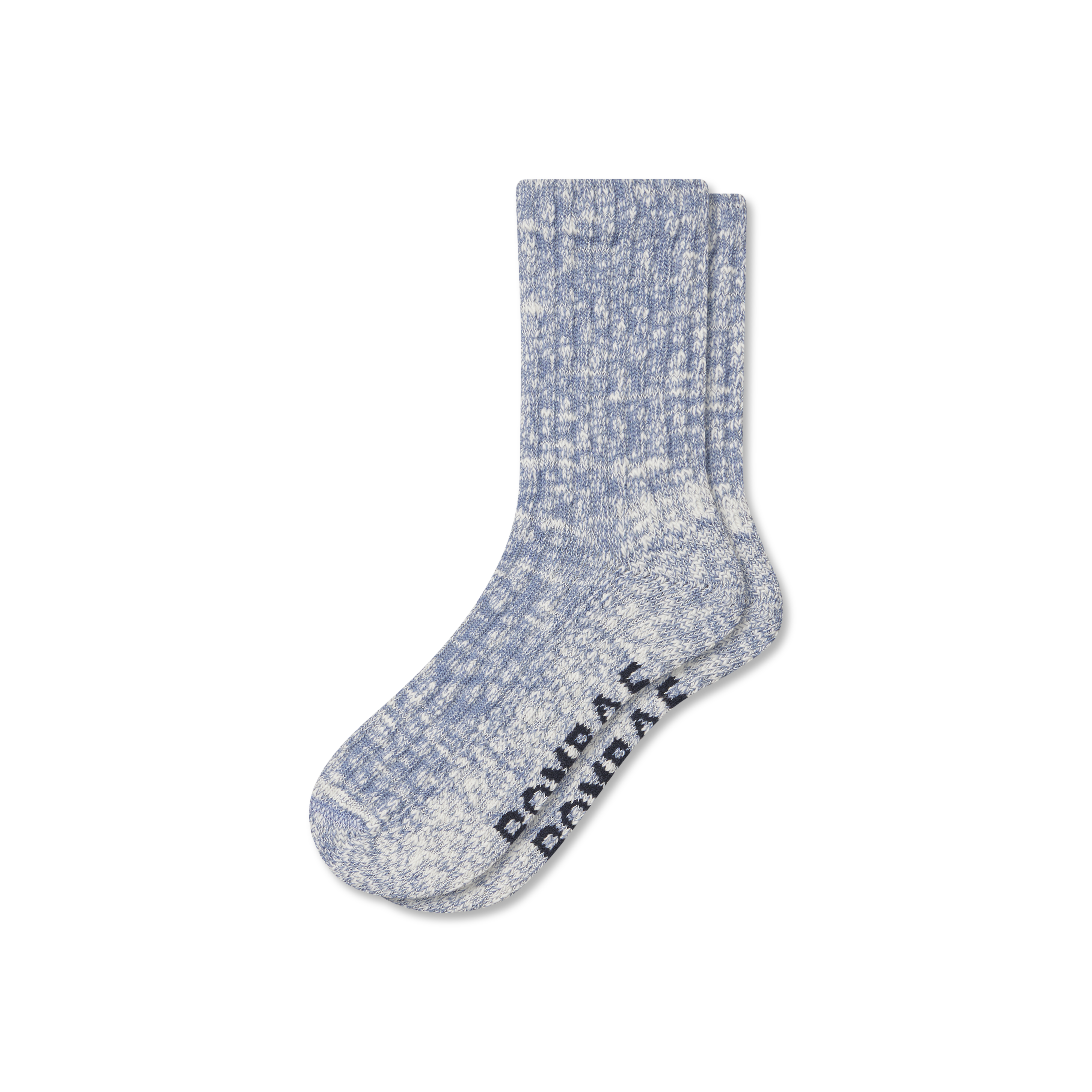 Bombas Chunky Ragg Half Calf Socks In Gray