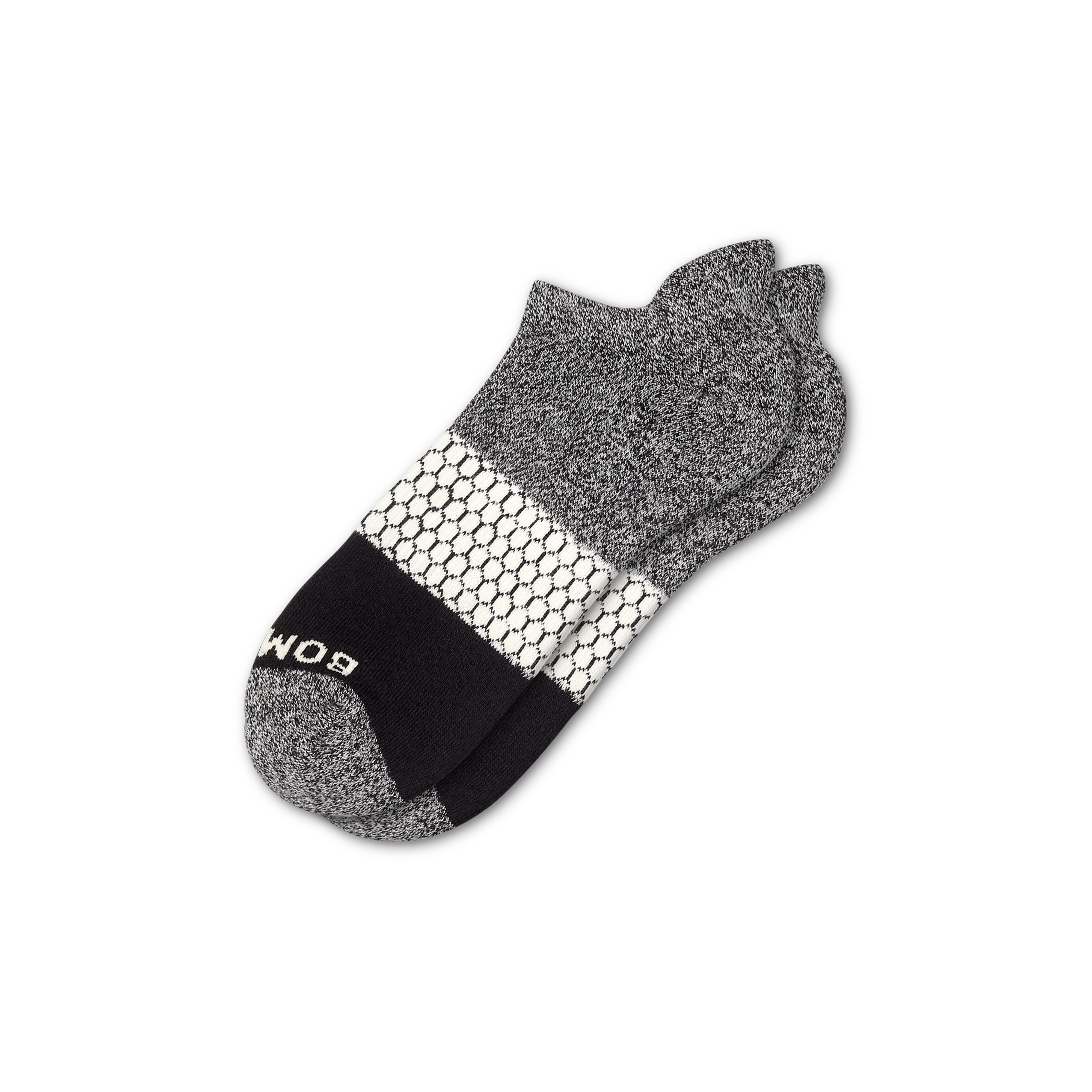 Youth Tri-Block Gripper Ankle Sock 6-Pack - Bombas