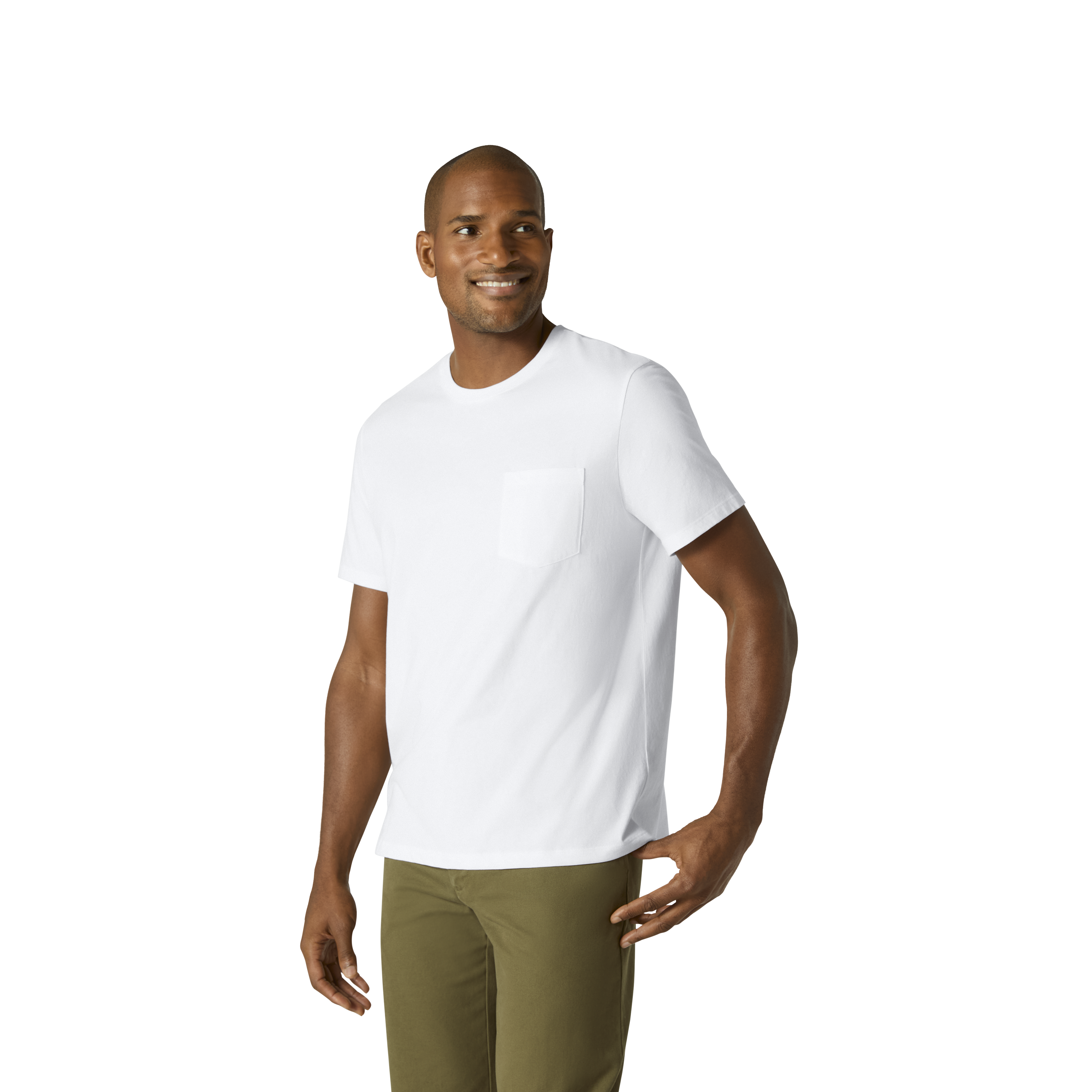 Men's Pima Cotton Pocket Crew Neck T-Shirt - Bombas