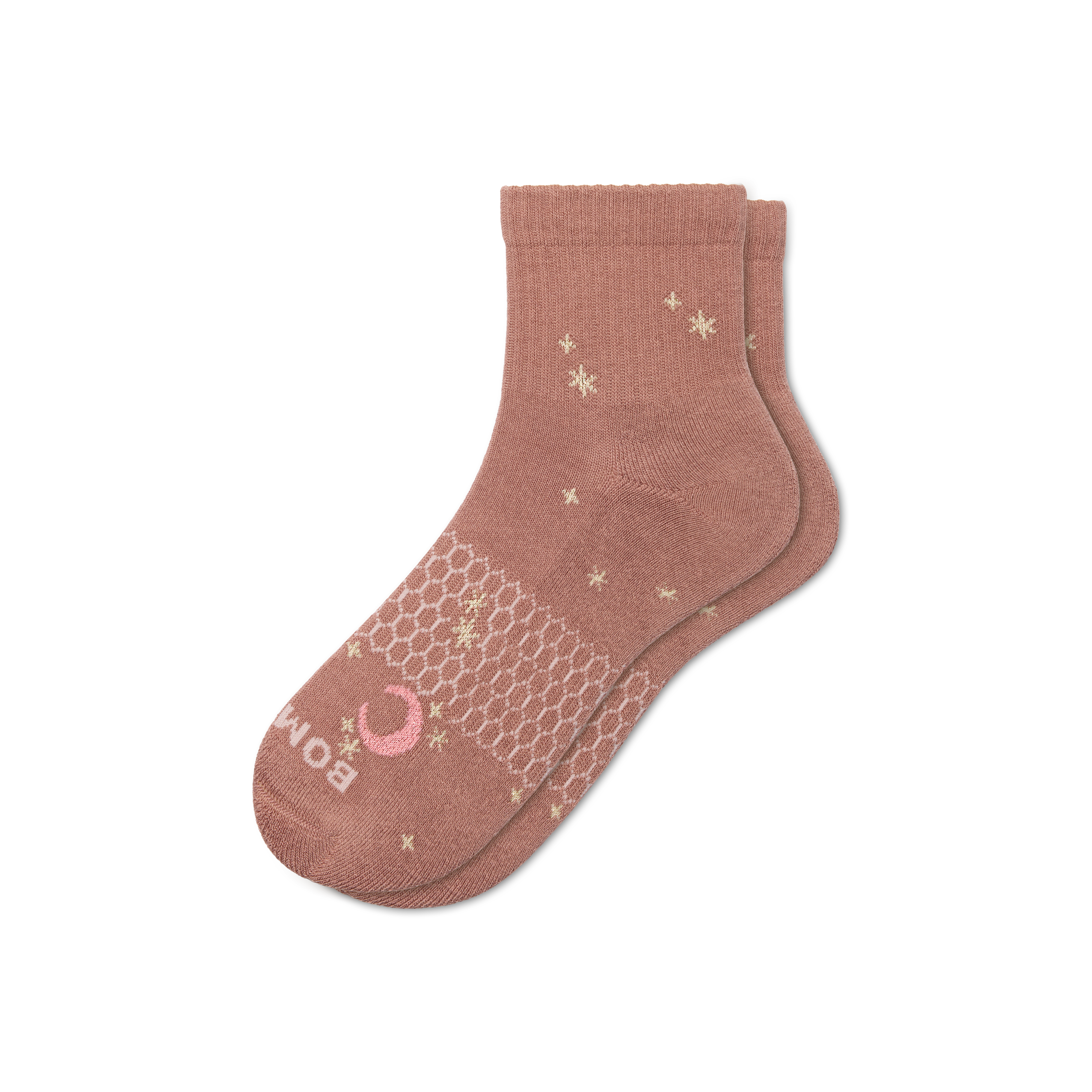 Bombas Winter Disco Quarter Socks In Moon And Stars