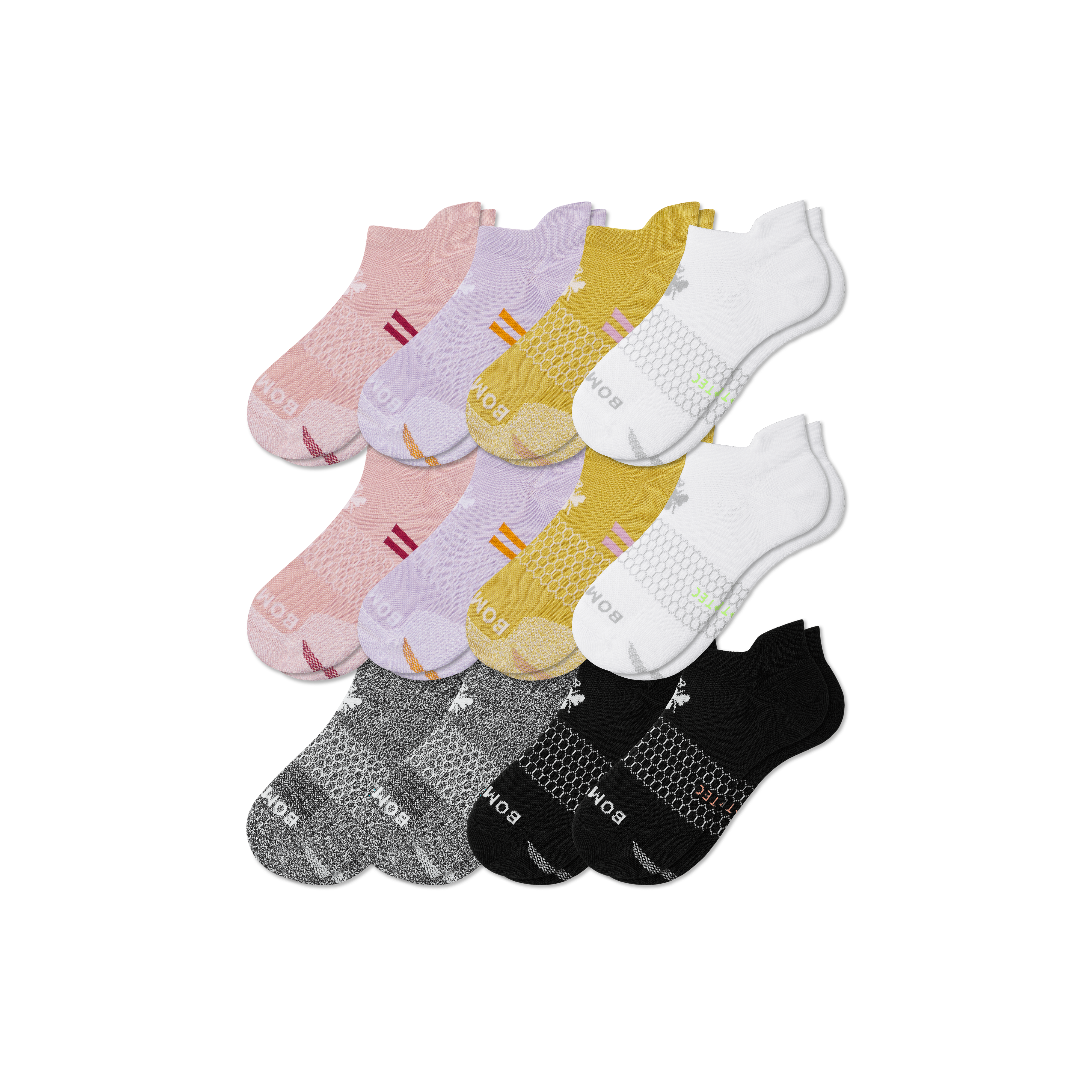 Bombas All-purpose Performance Ankle Sock 12-pack
