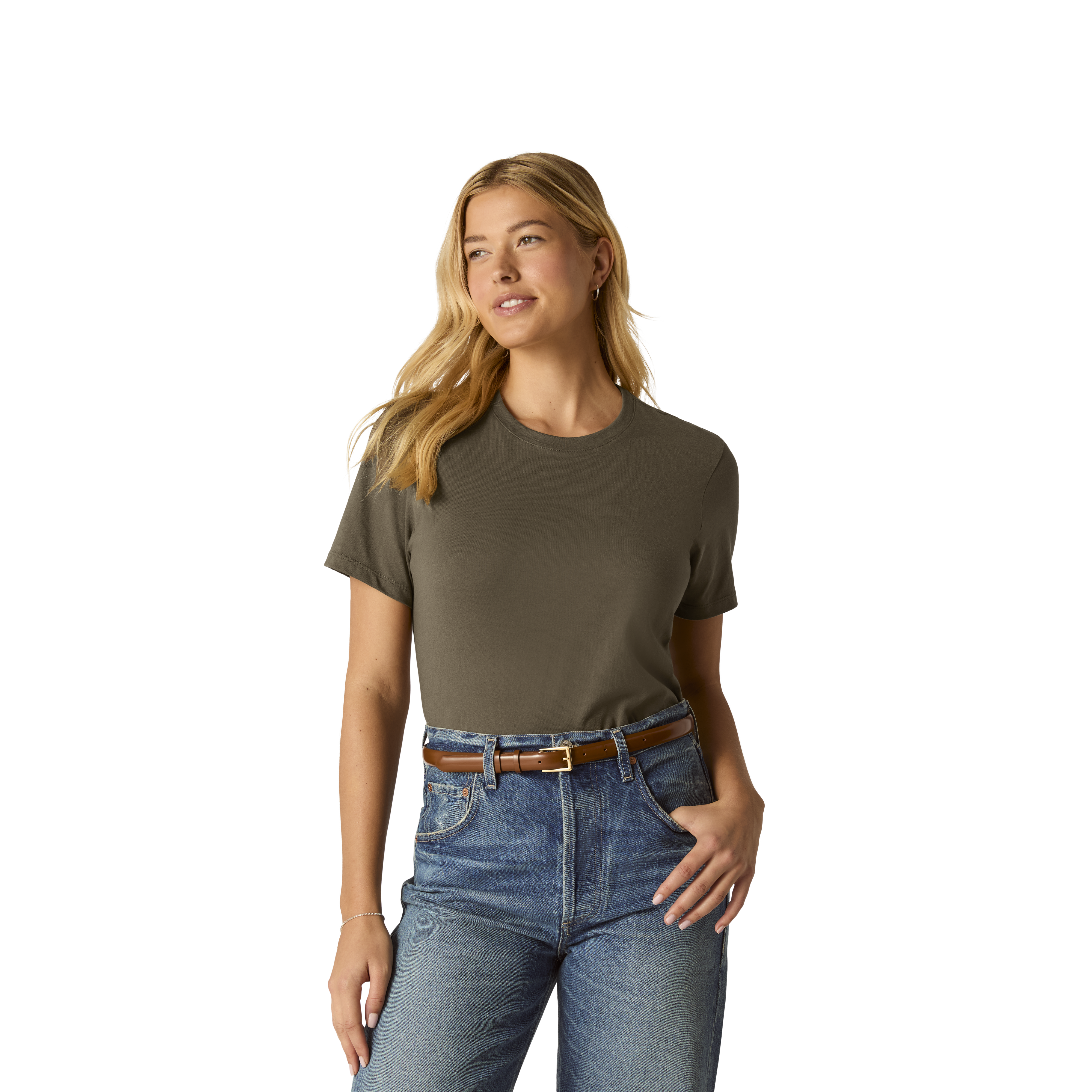 Women's Pima Cotton Crew Neck T-Shirt - Bombas