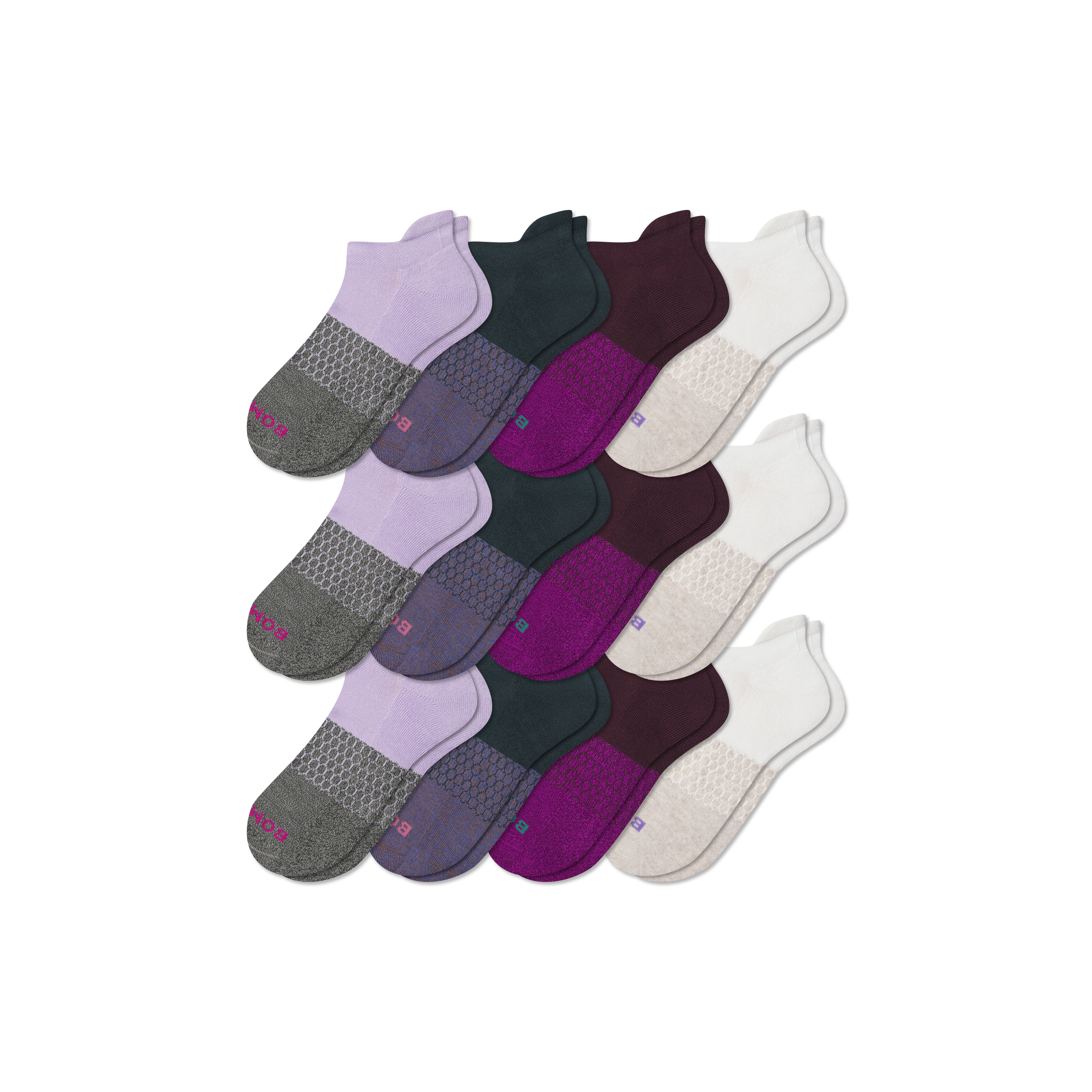 Bombas Ankle Sock 12-pack In Multi