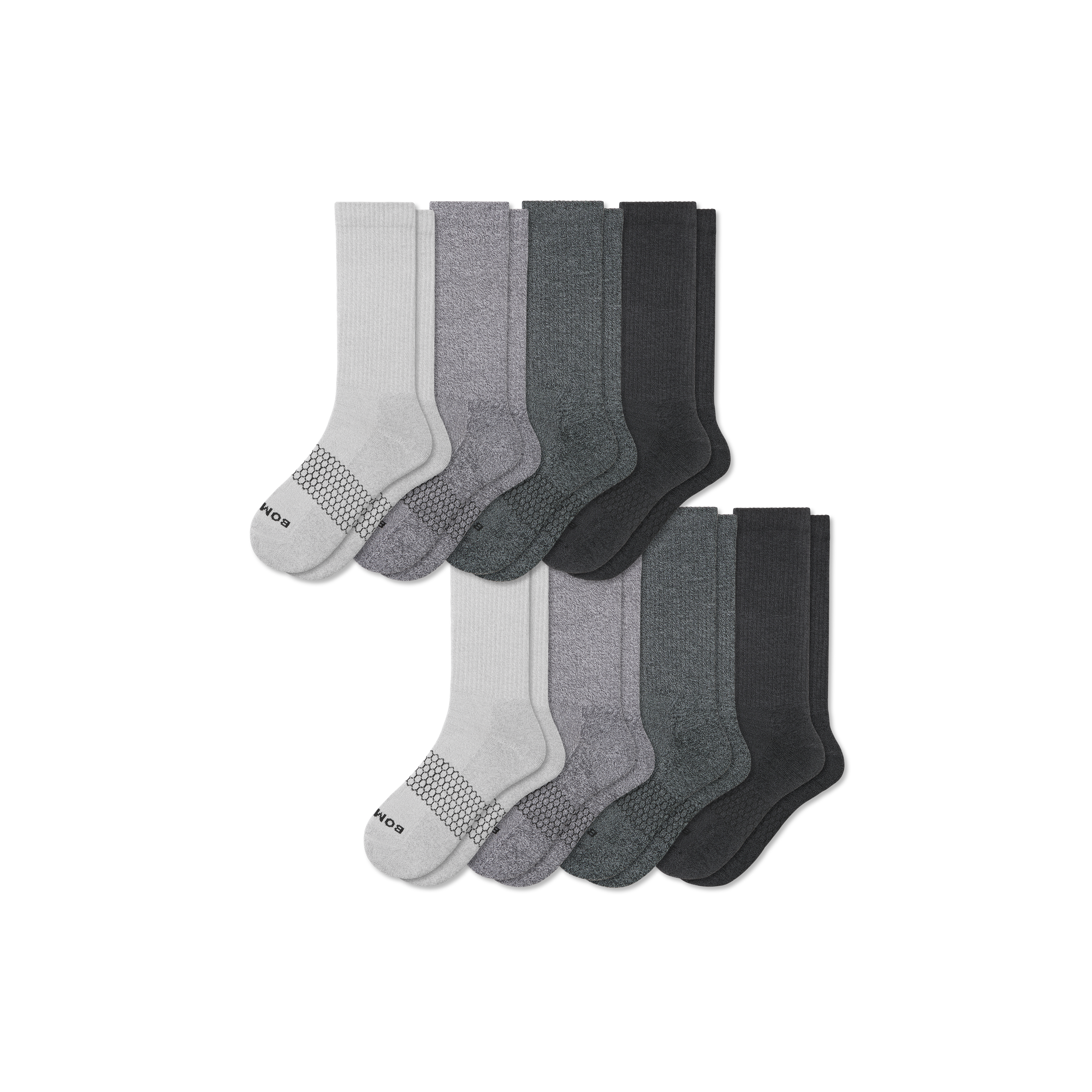 Bombas Marl Calf Sock 8-pack In Multi