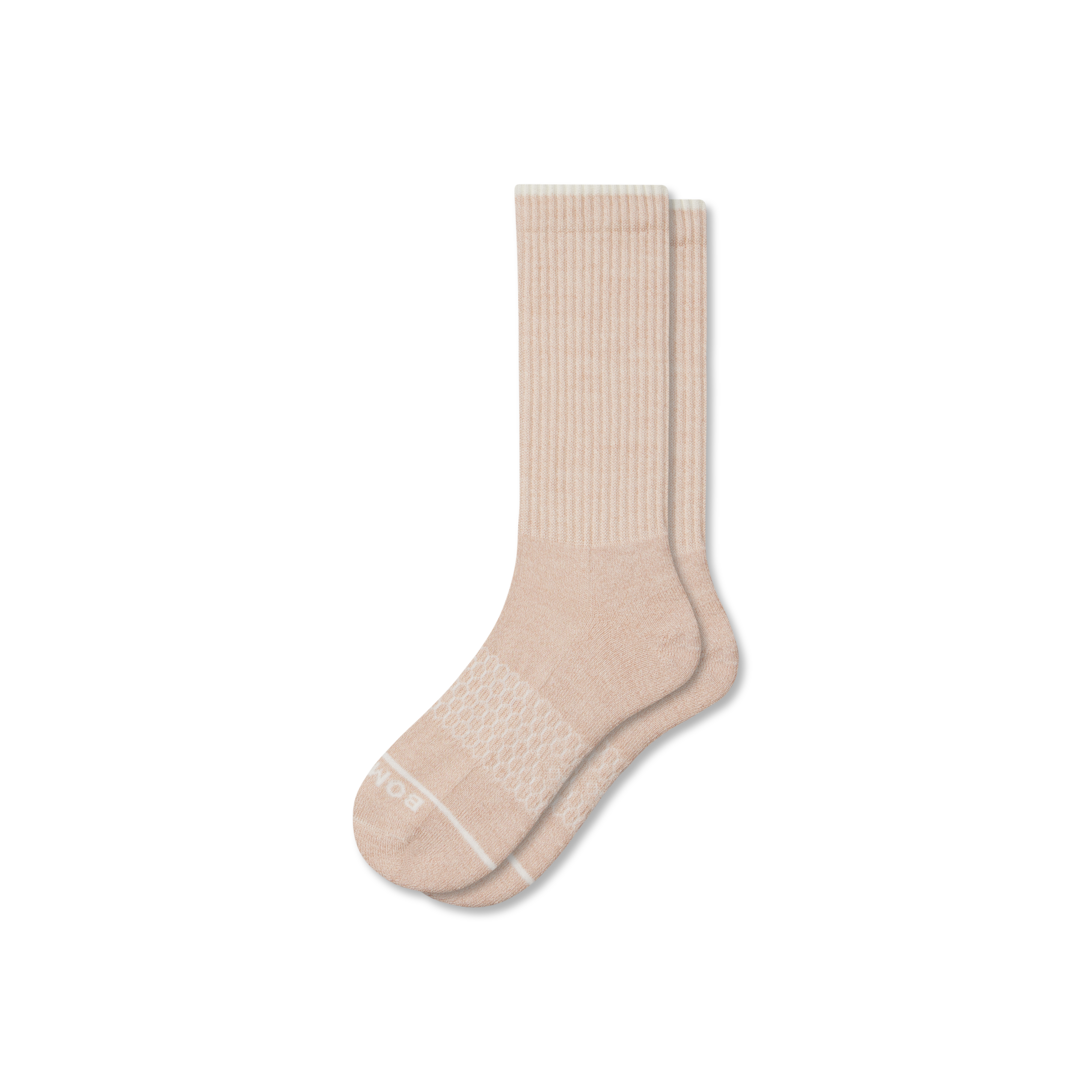 Bombas Merino Wool Blend Calf Socks In Orange