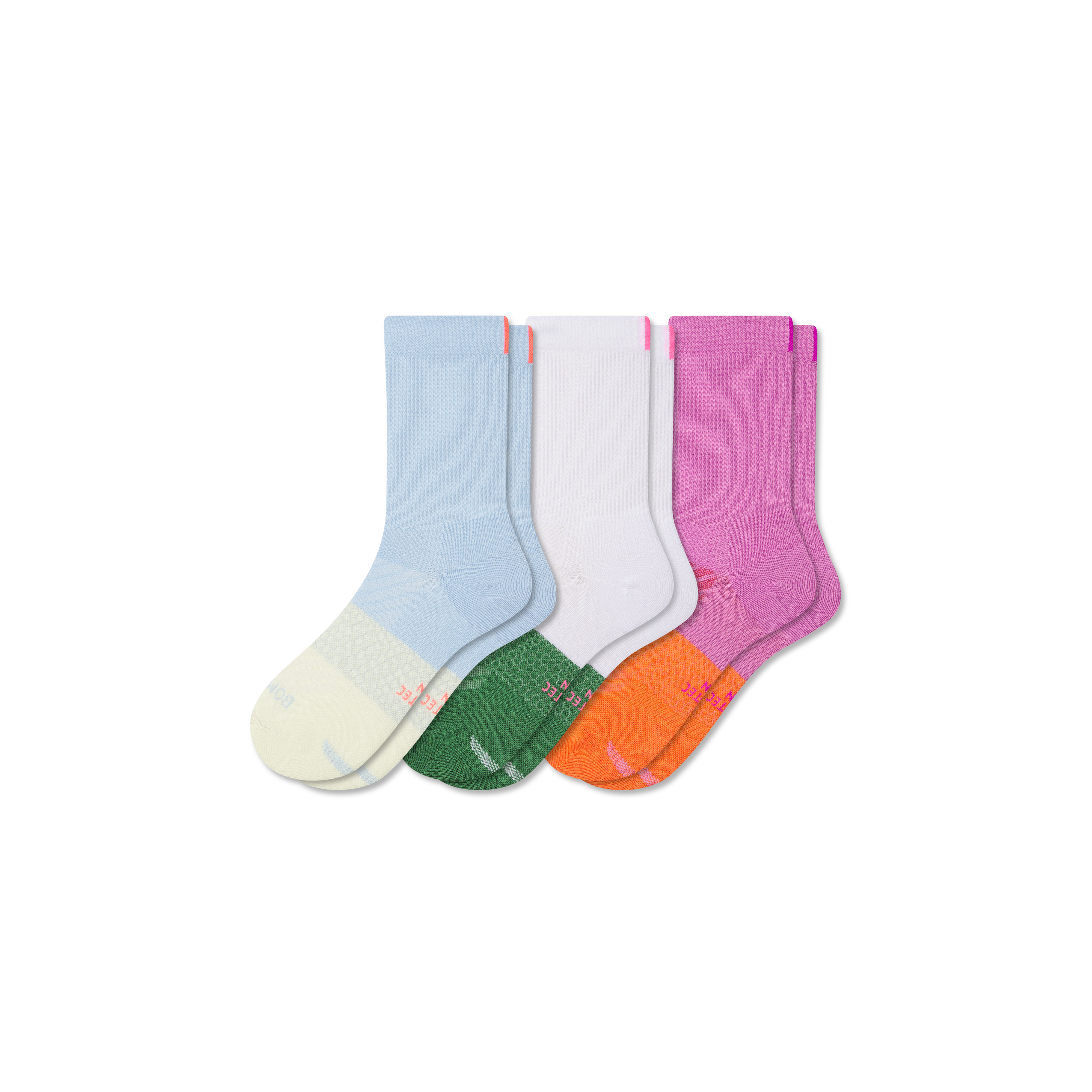 Bombas Running Half Calf Sock 3-pack