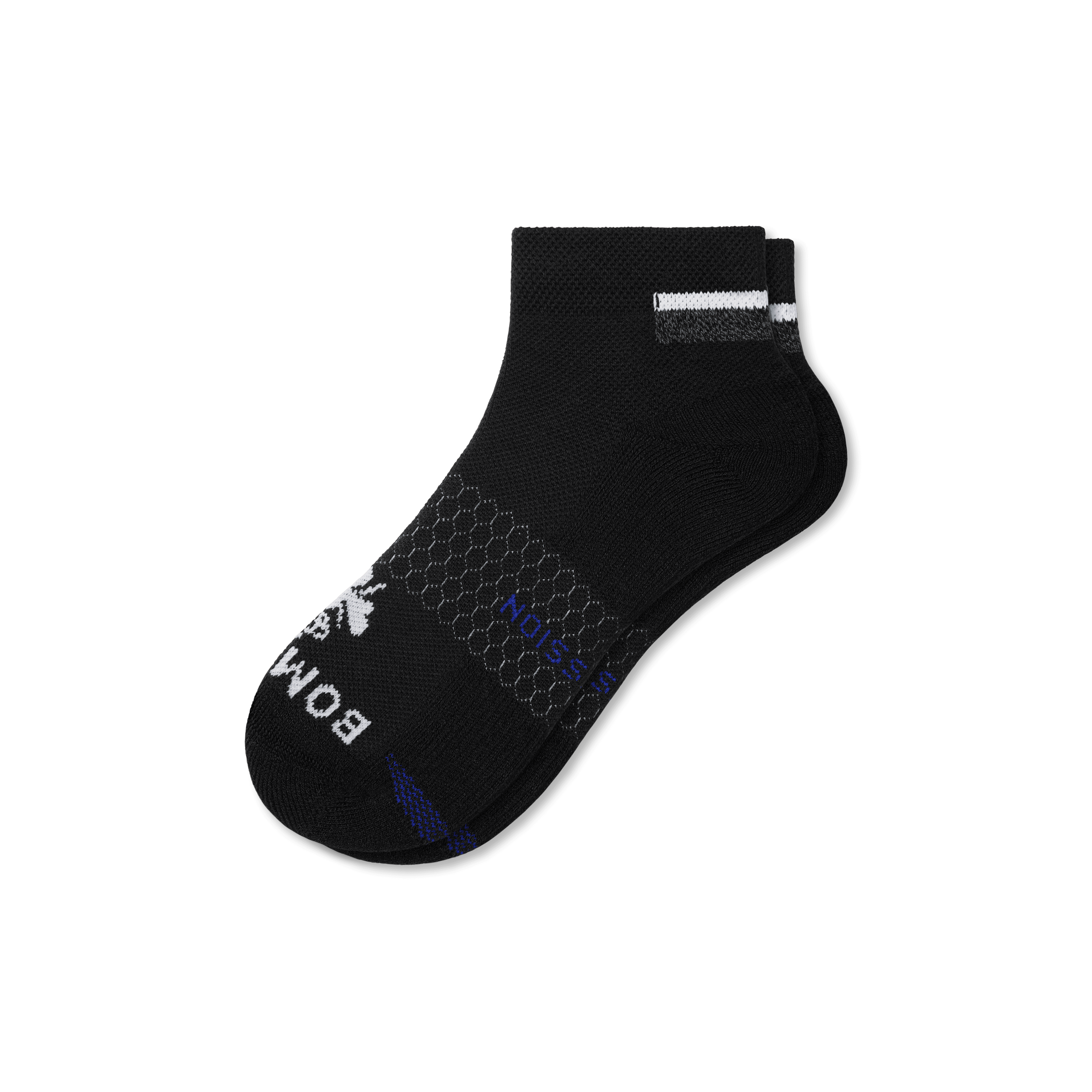 Shop Bombas Performance Compression Ankle Socks In Black