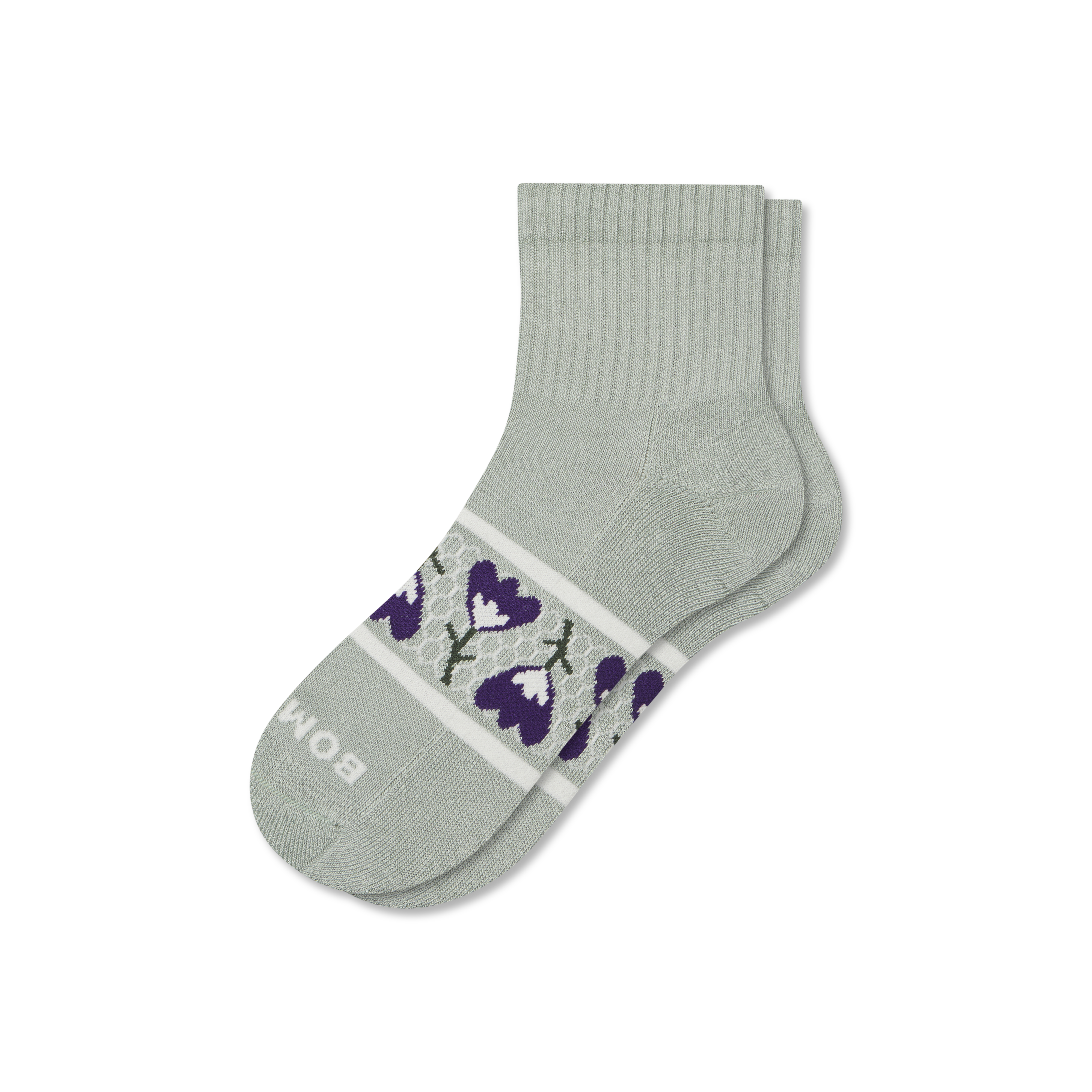Bombas Garden Party Quarter Socks
