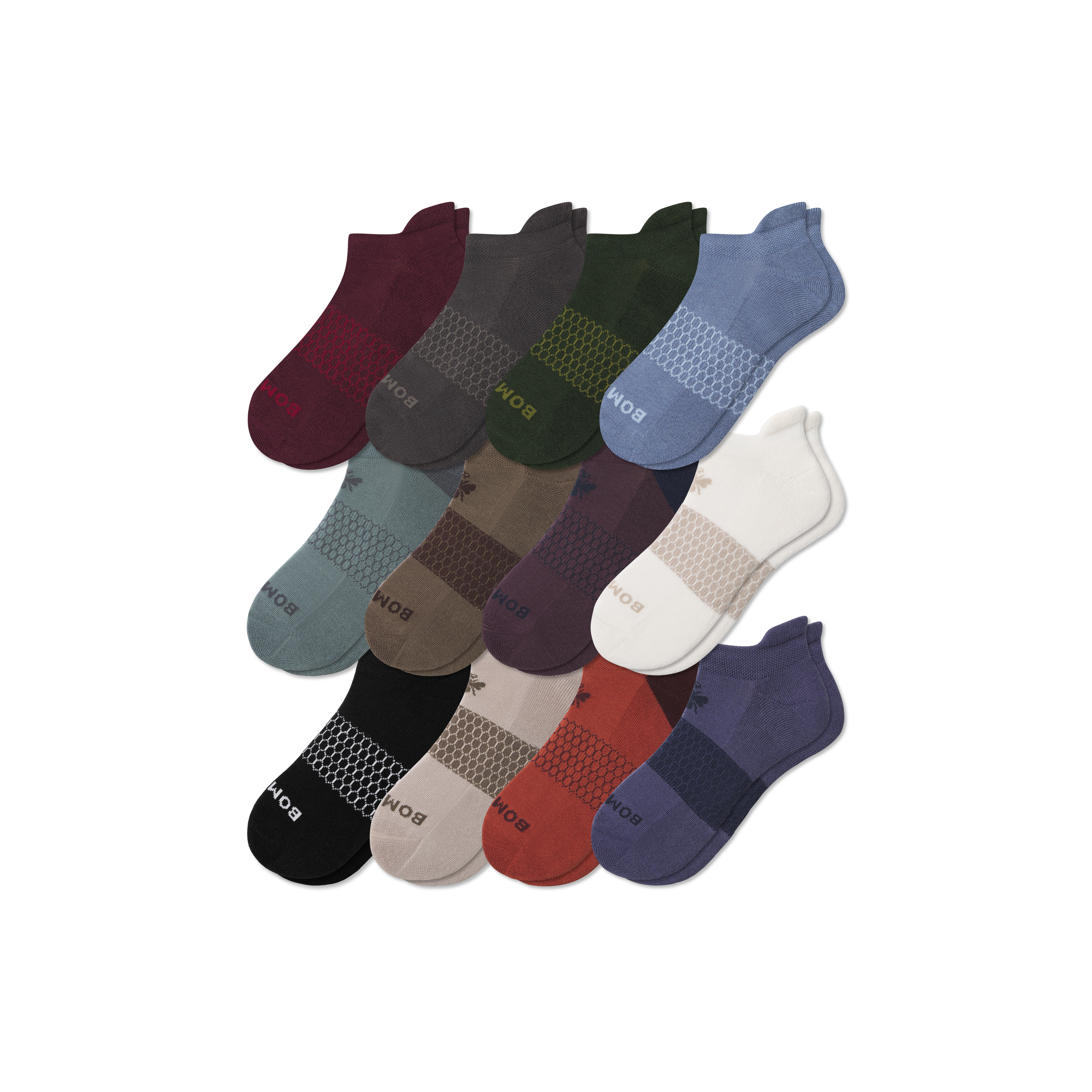 Bombas Ankle Sock 12-pack