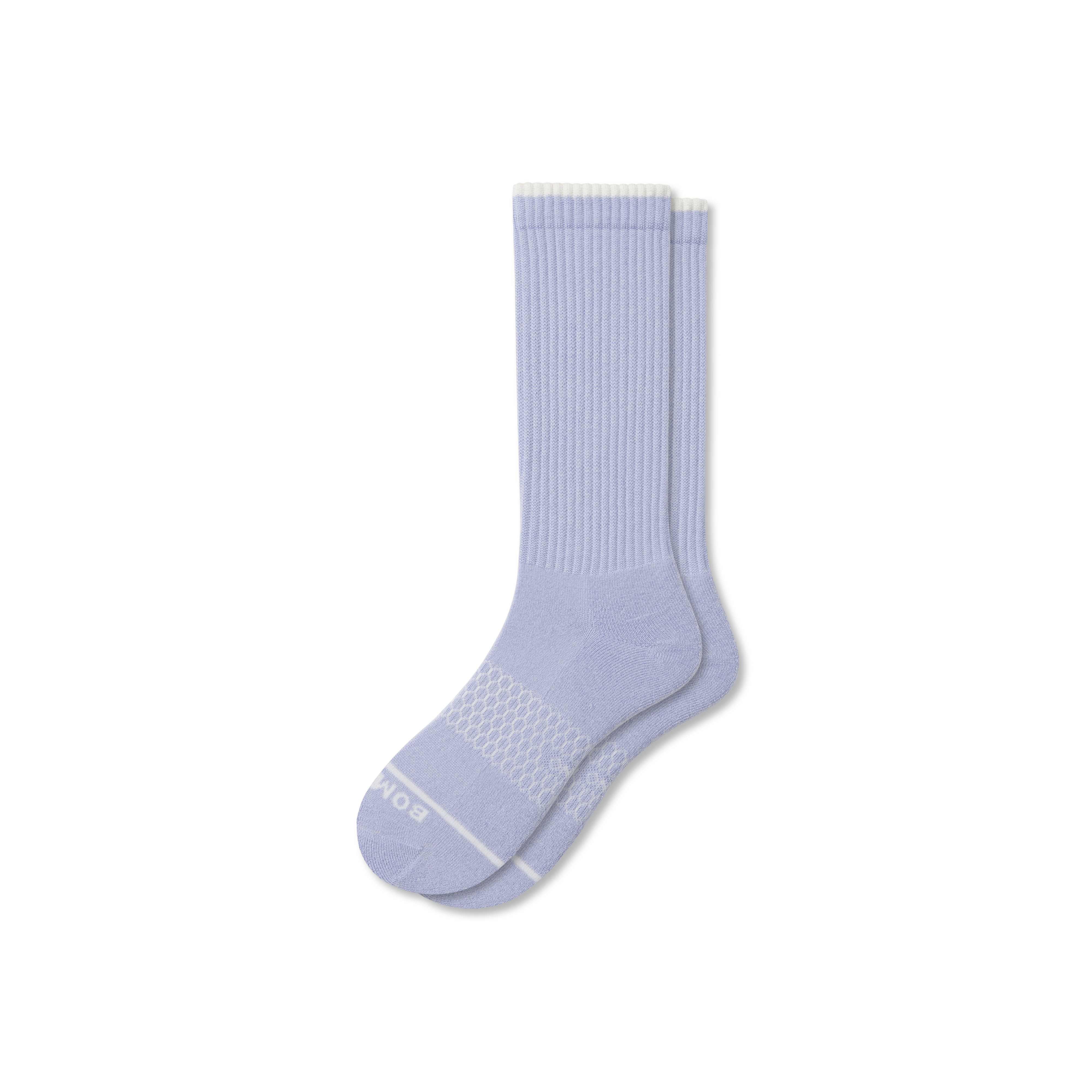 Bombas Merino Wool Blend Calf Socks In Dawn Blue