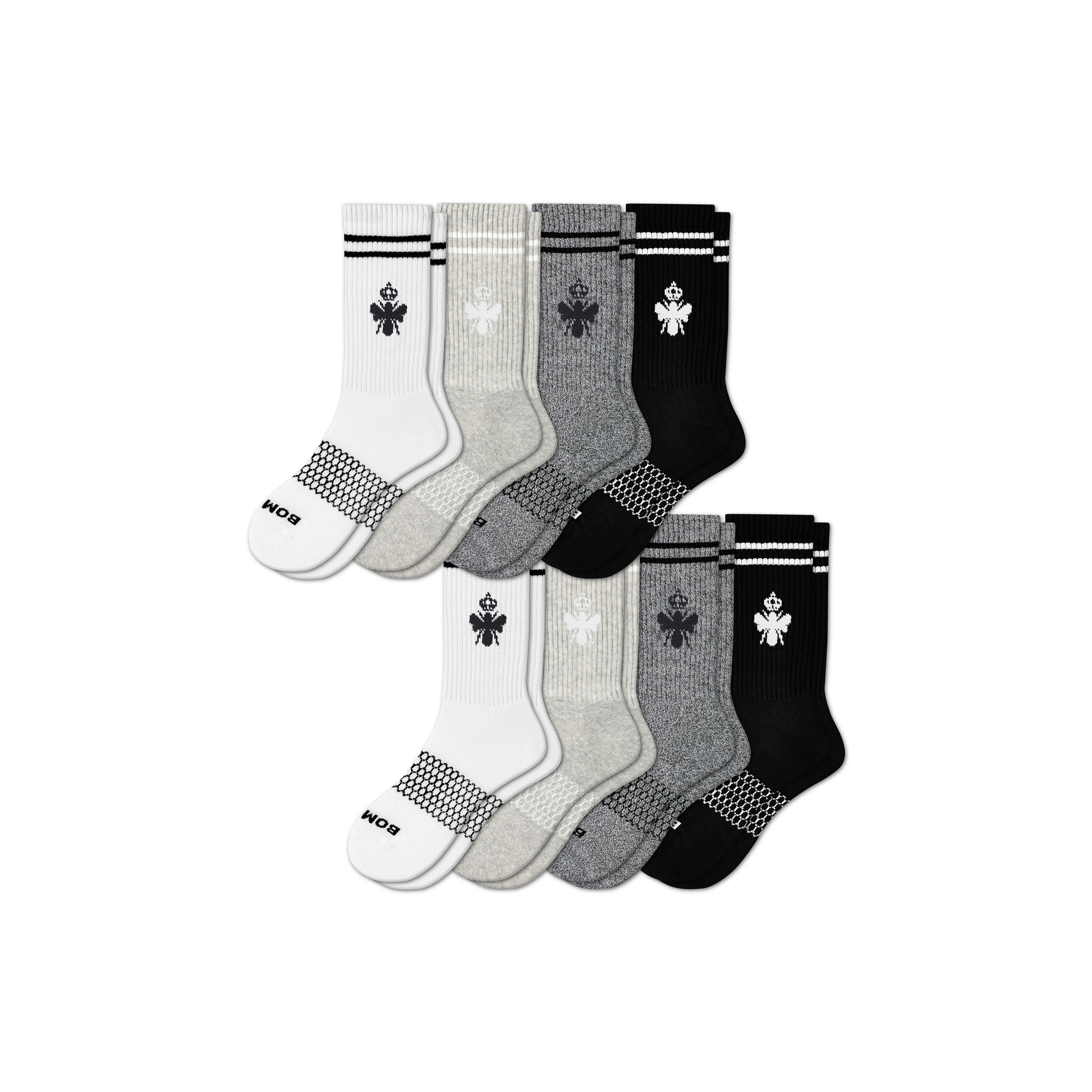 Bombas Calf Sock 8-pack In Originals Multi