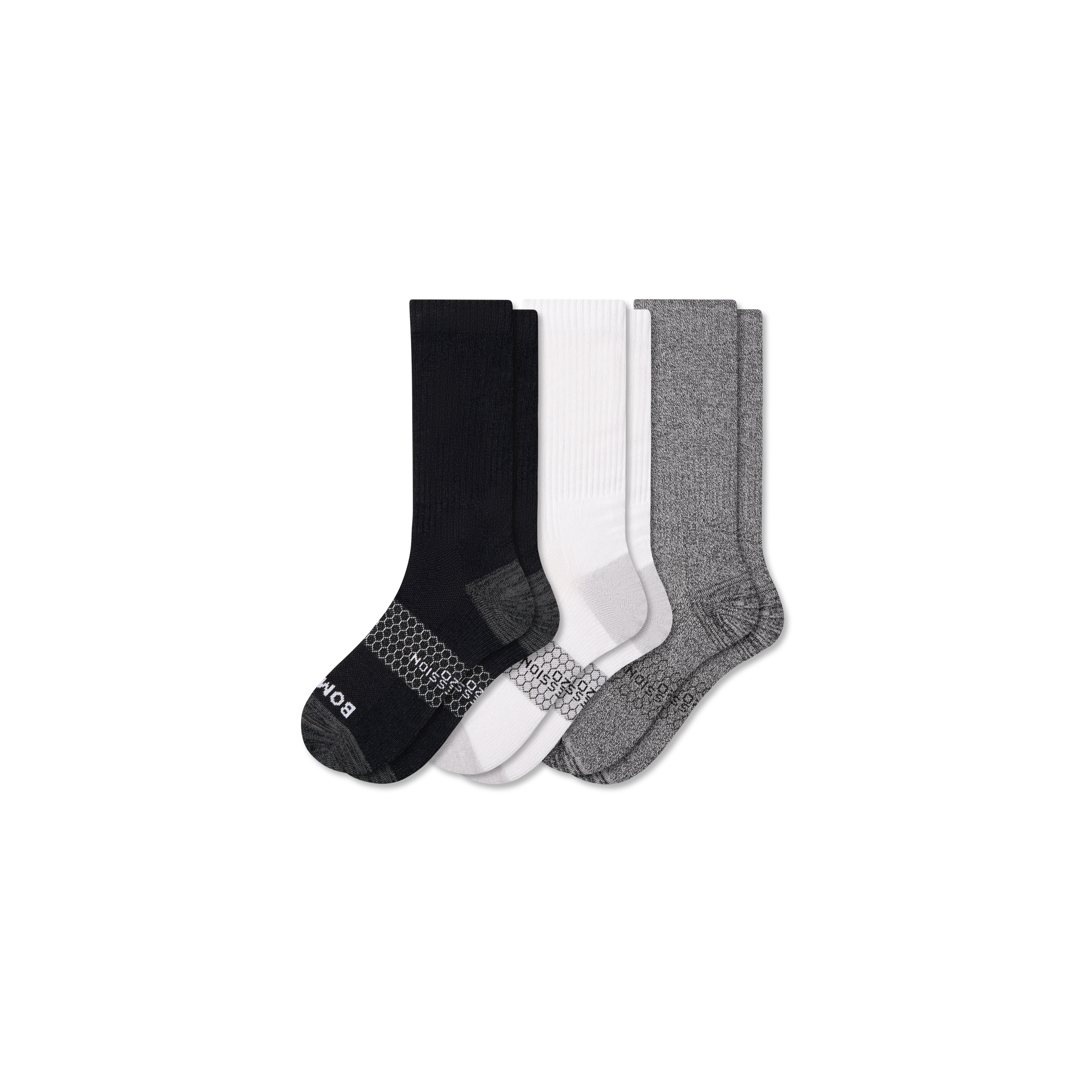 Bombas Everyday Compression Calf Sock 3-pack (15-20mmhg) In Multi