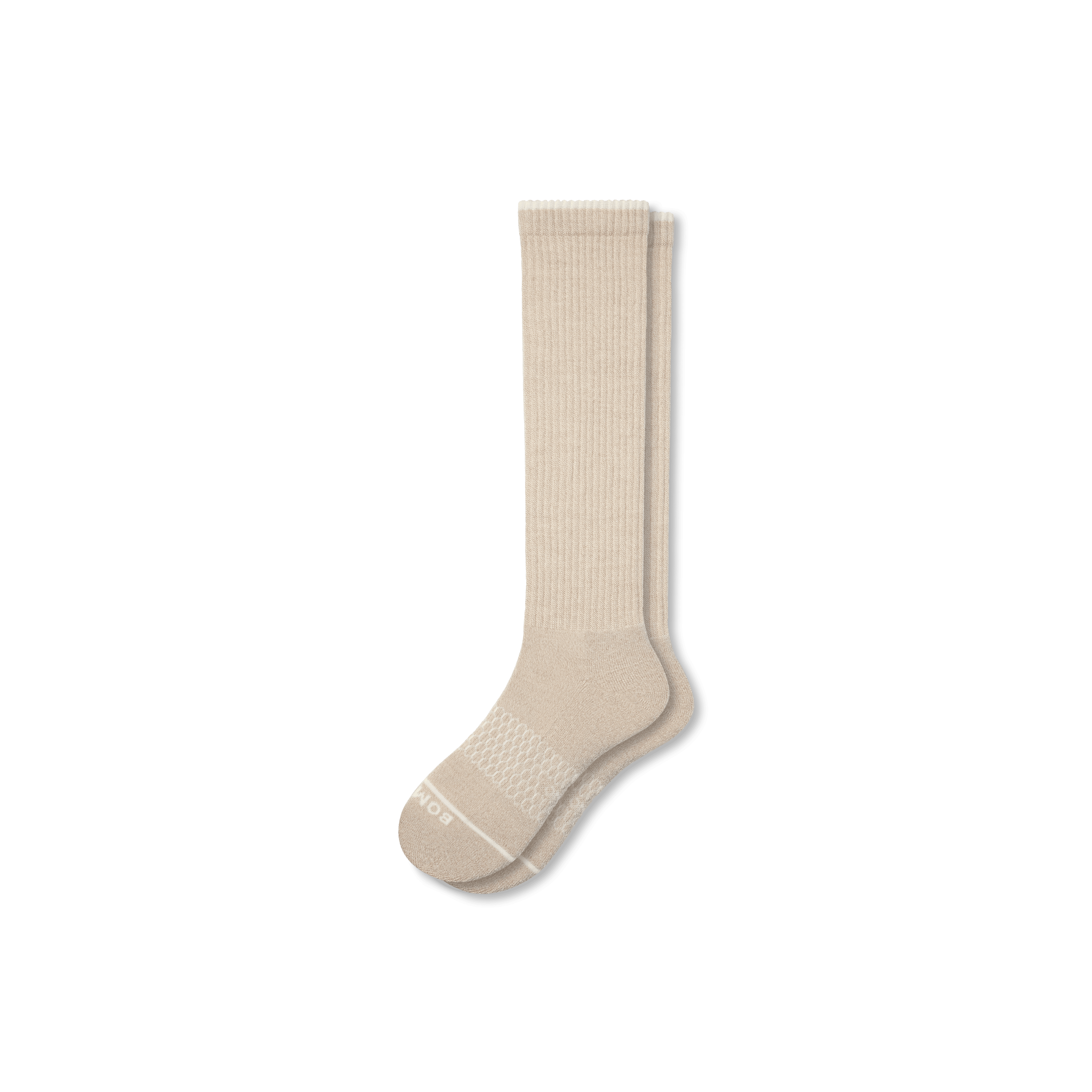 Bombas Merino Wool Blend Knee-high Socks In Khaki