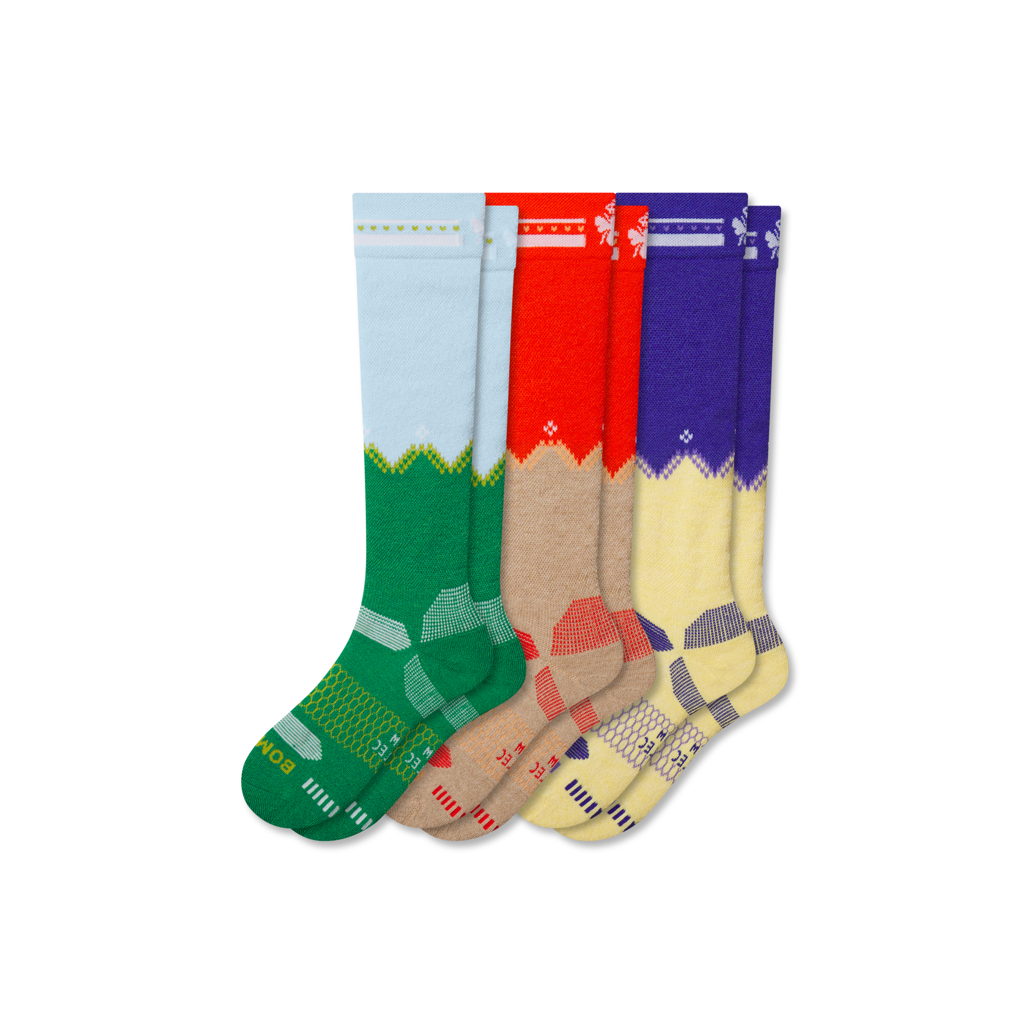 Youth Full-Cushion Merino Wool Blend Ski & Snowboard Socks