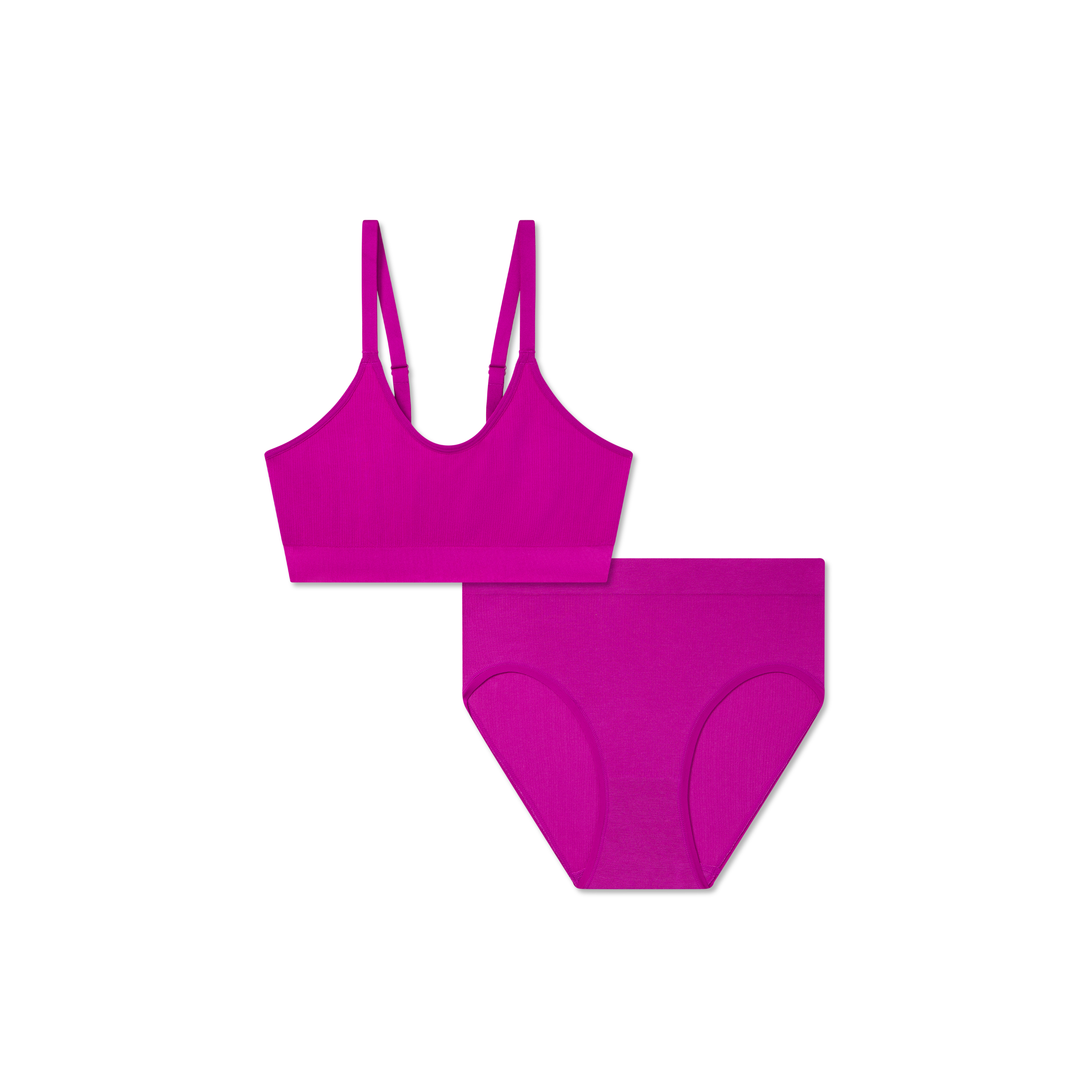 Women’s Seamless Scoop Bralette + High Rise Brief Pack