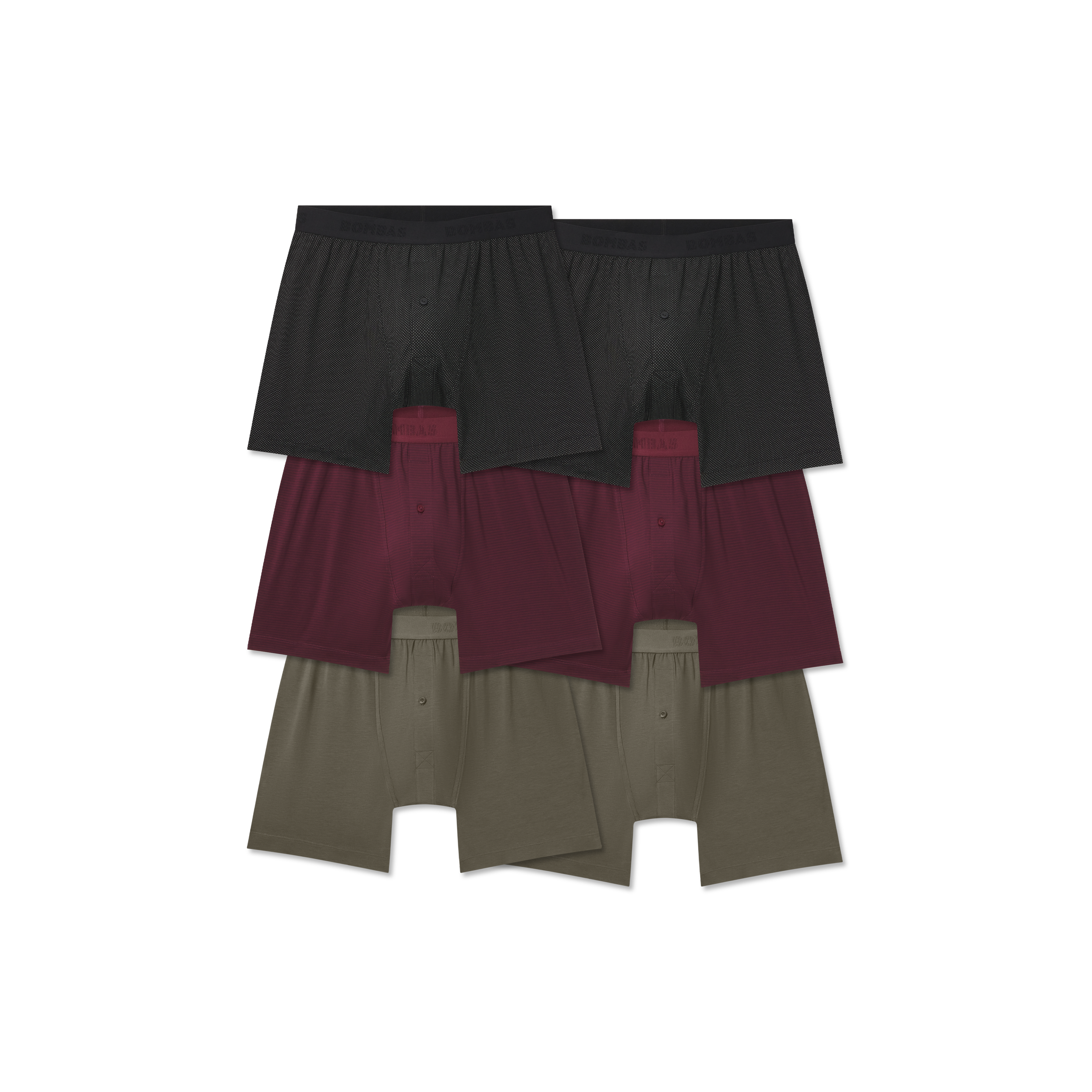 Men's Cotton Modal Blend Boxer 6-Pack