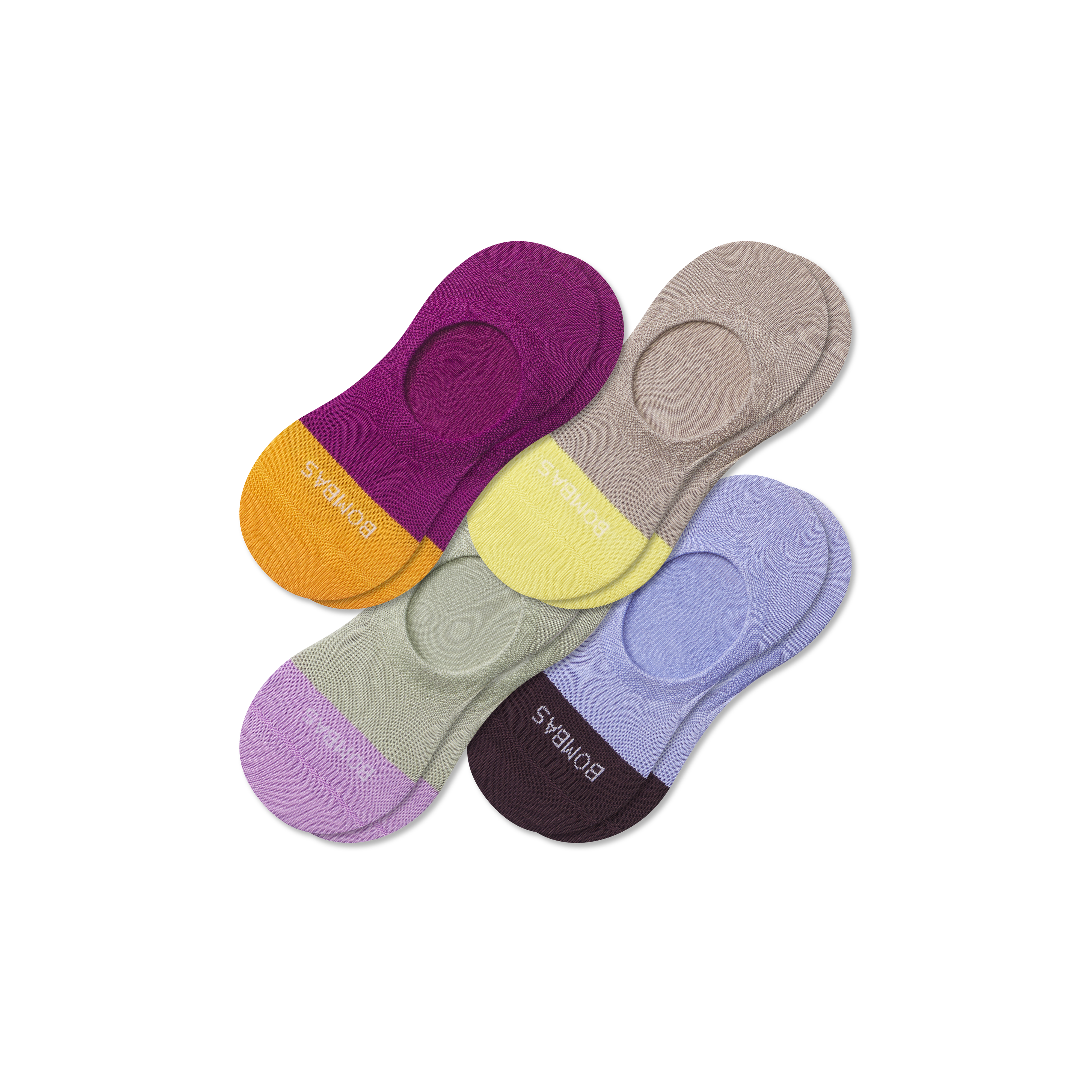 Bombas Lightweight No Show Sock 4-pack
