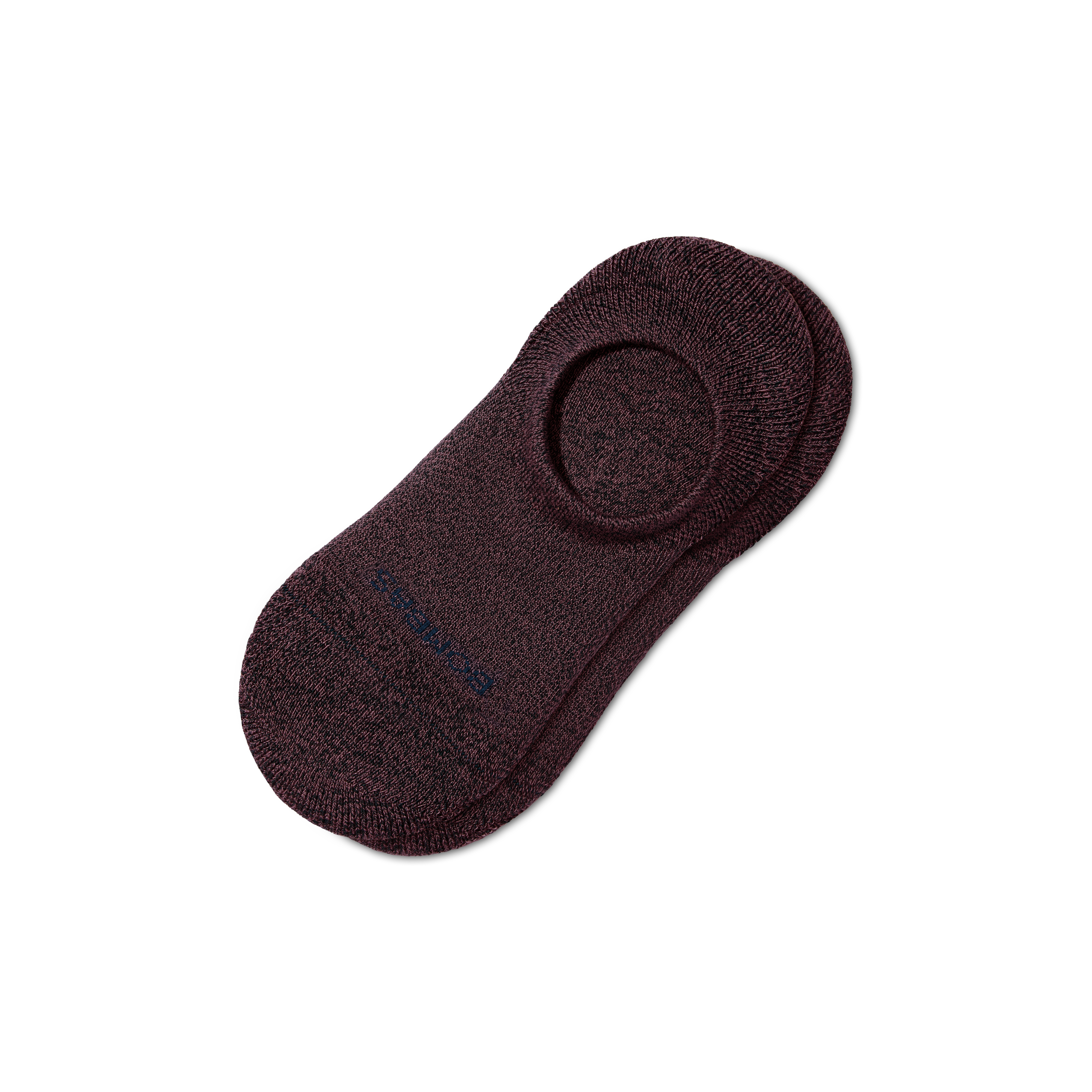 Bombas Cushioned No Show Socks In Brown