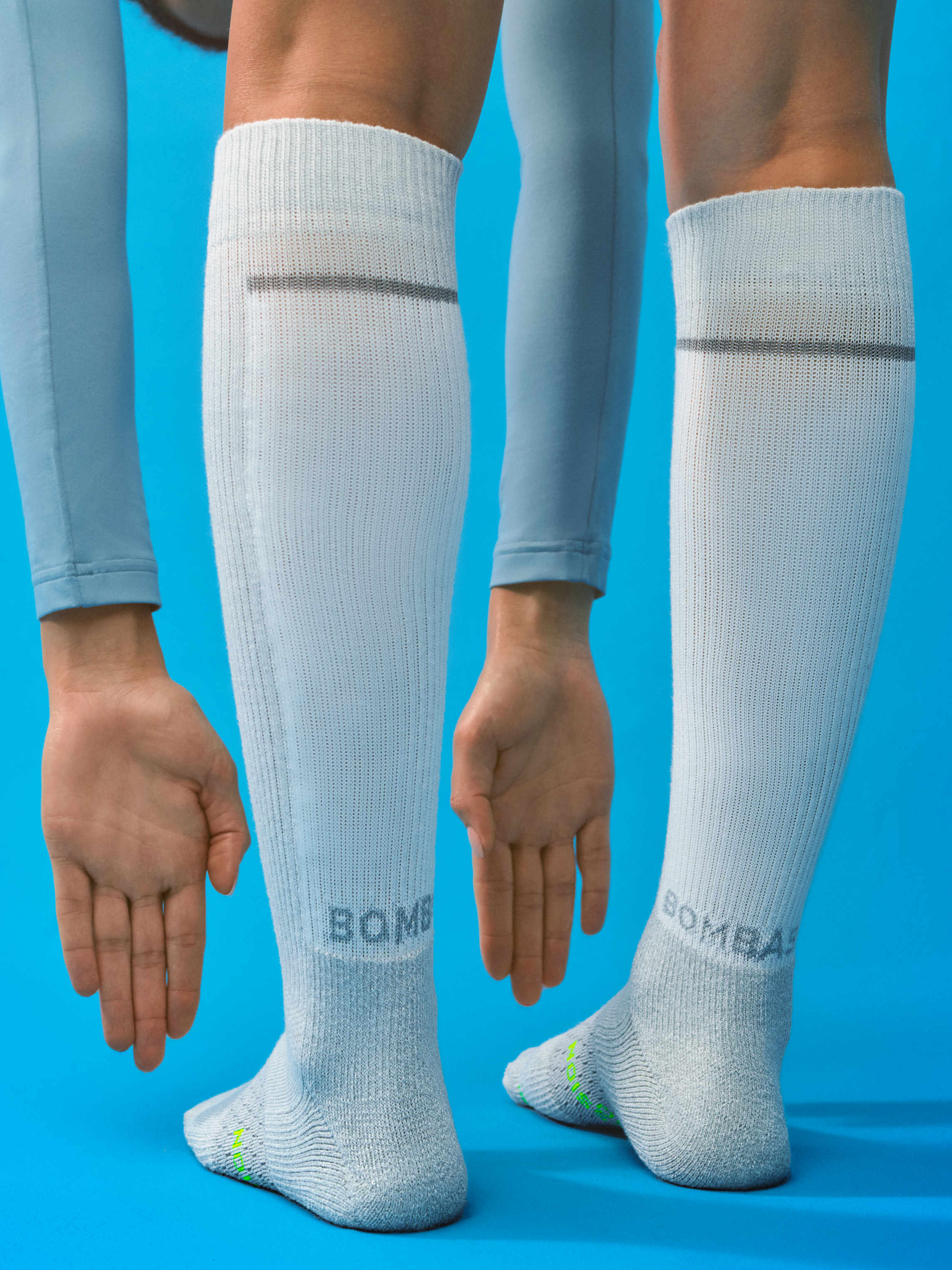 Mobile [Sport] KVP Card Trio - 2 W (Sport Compression) - Knee High(20-30mmHg)Sport Cushioning