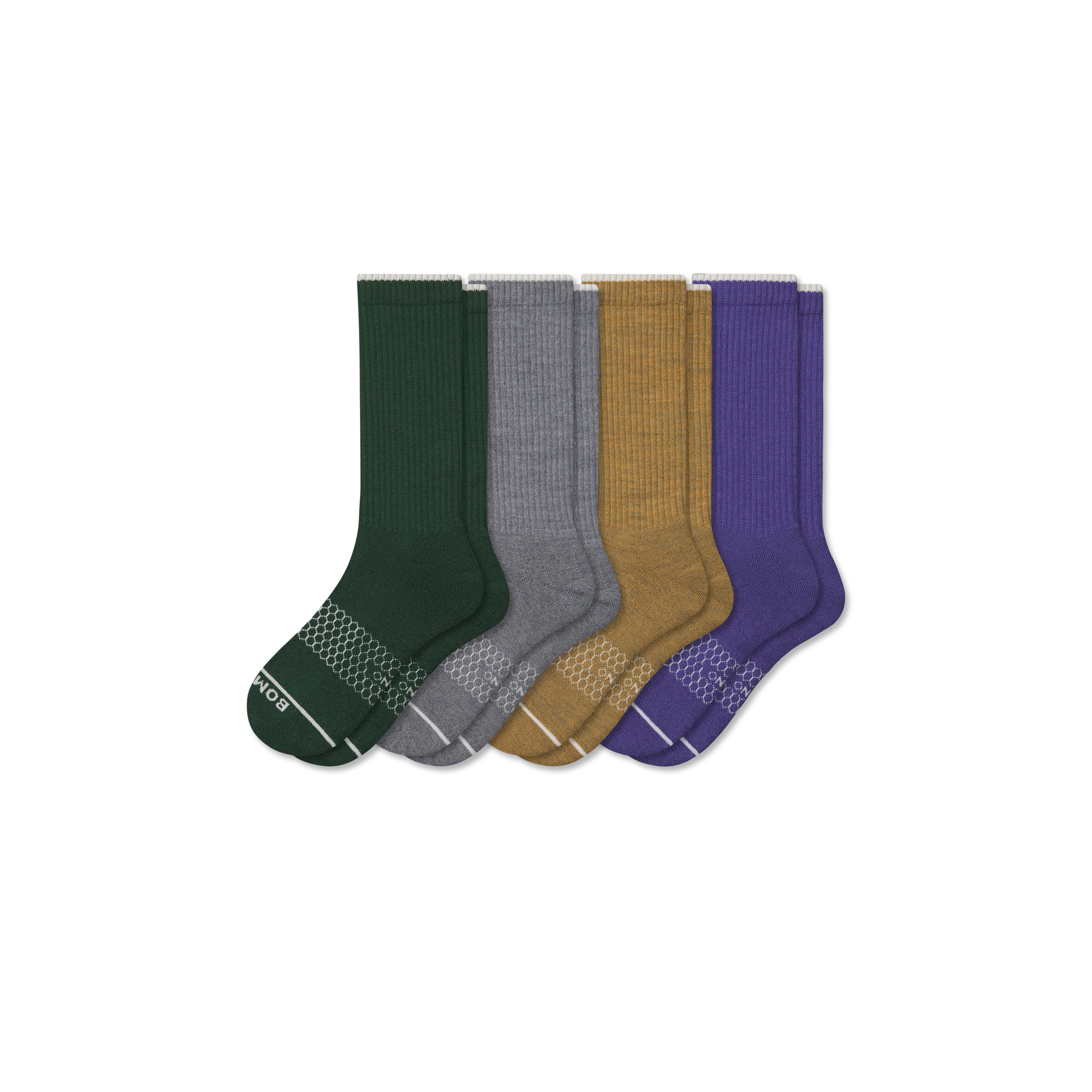Bombas Merino Wool Blend Calf Sock 4-pack