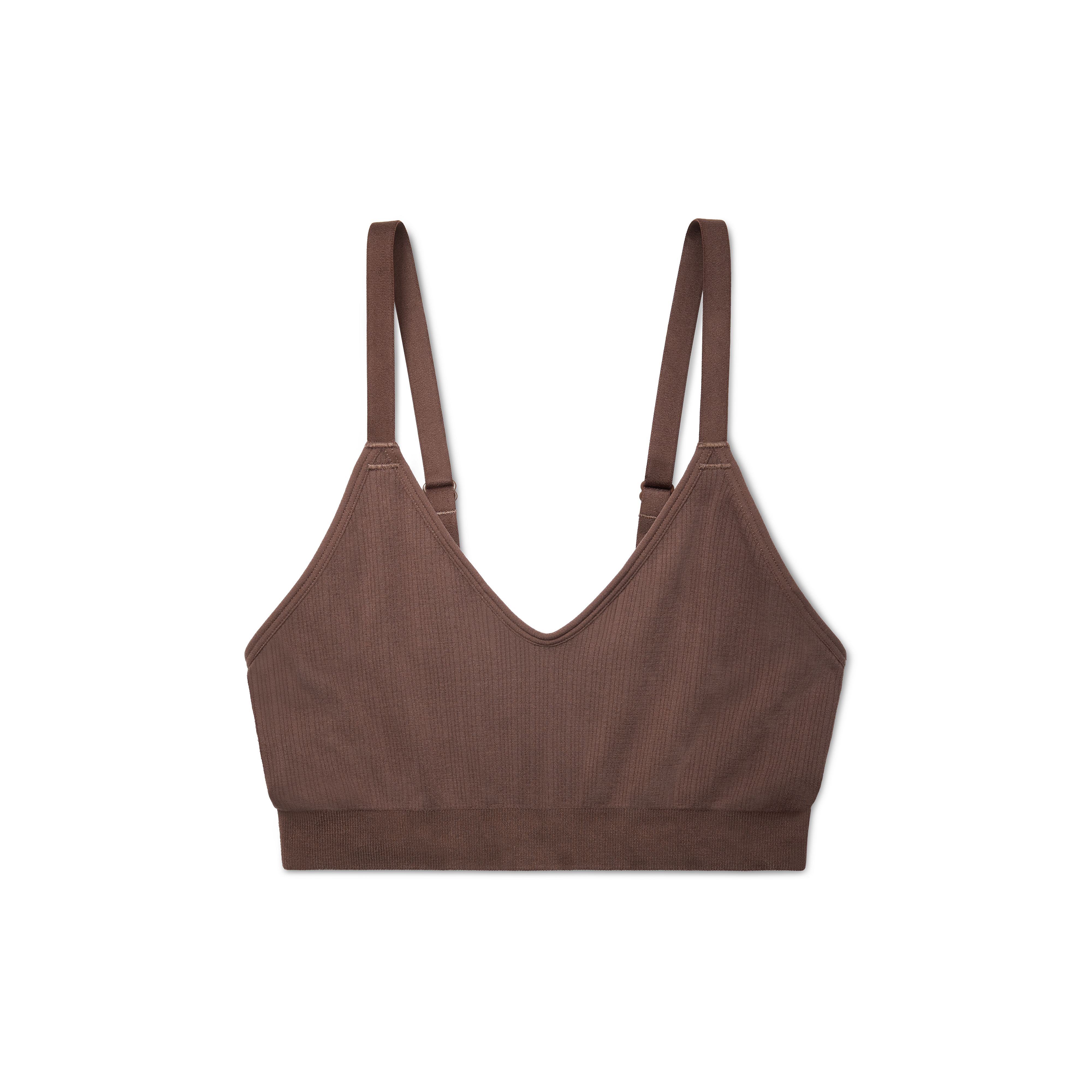 HIIT ribbed seamless bralet in gold - ShopStyle Sports Bras