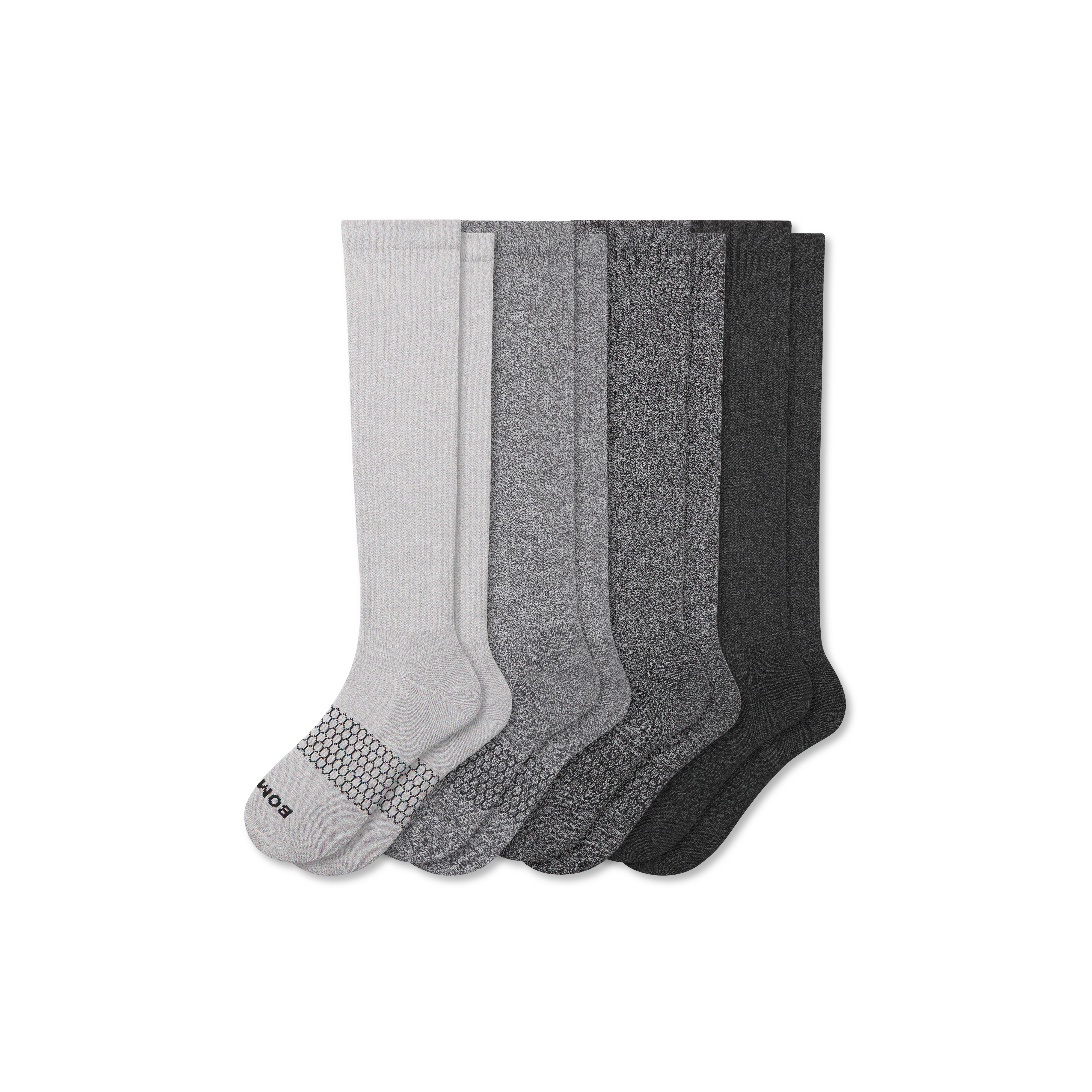 Bombas Marl Knee High Socks 4-pack In Shades