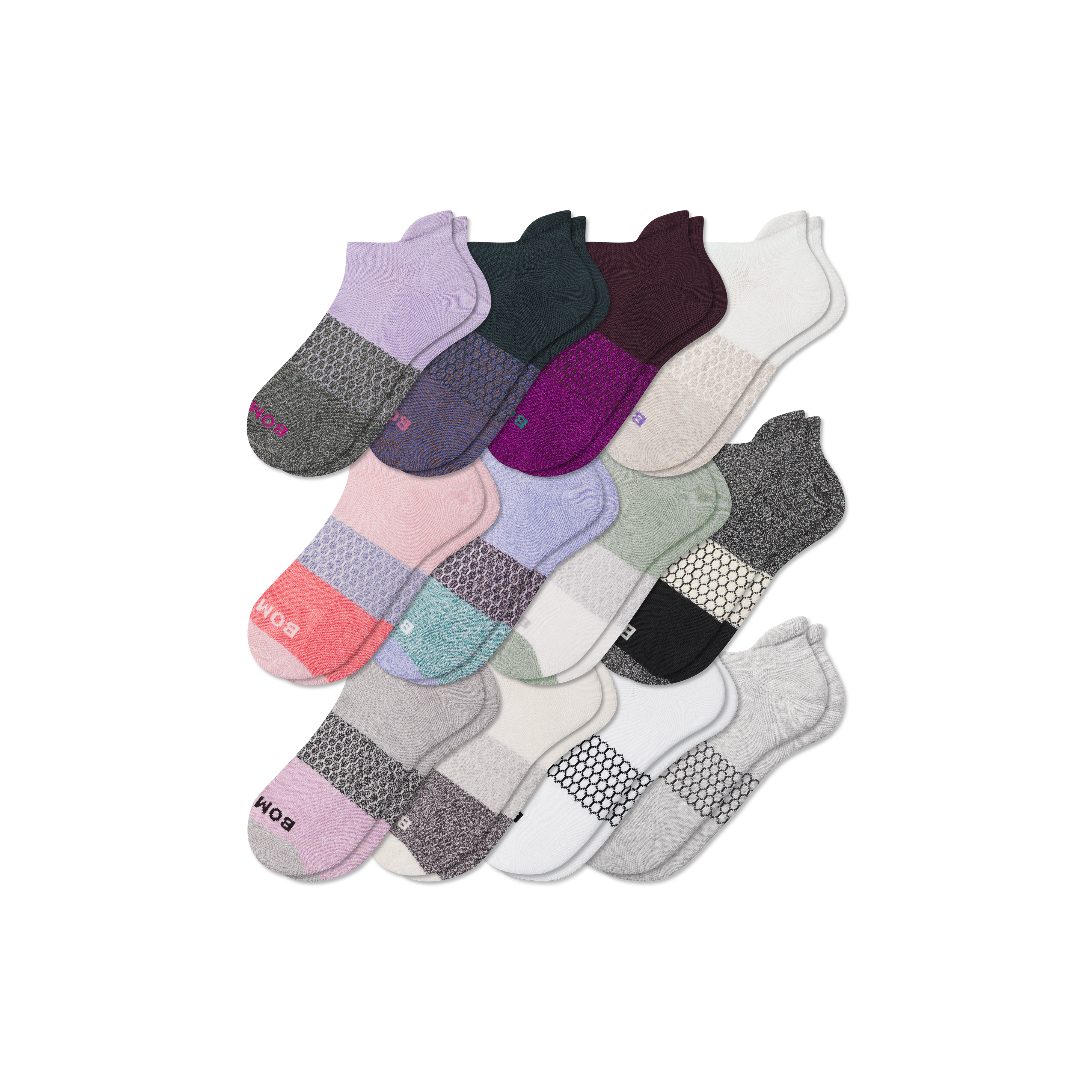 Bombas Ankle Sock 12-pack In Multi