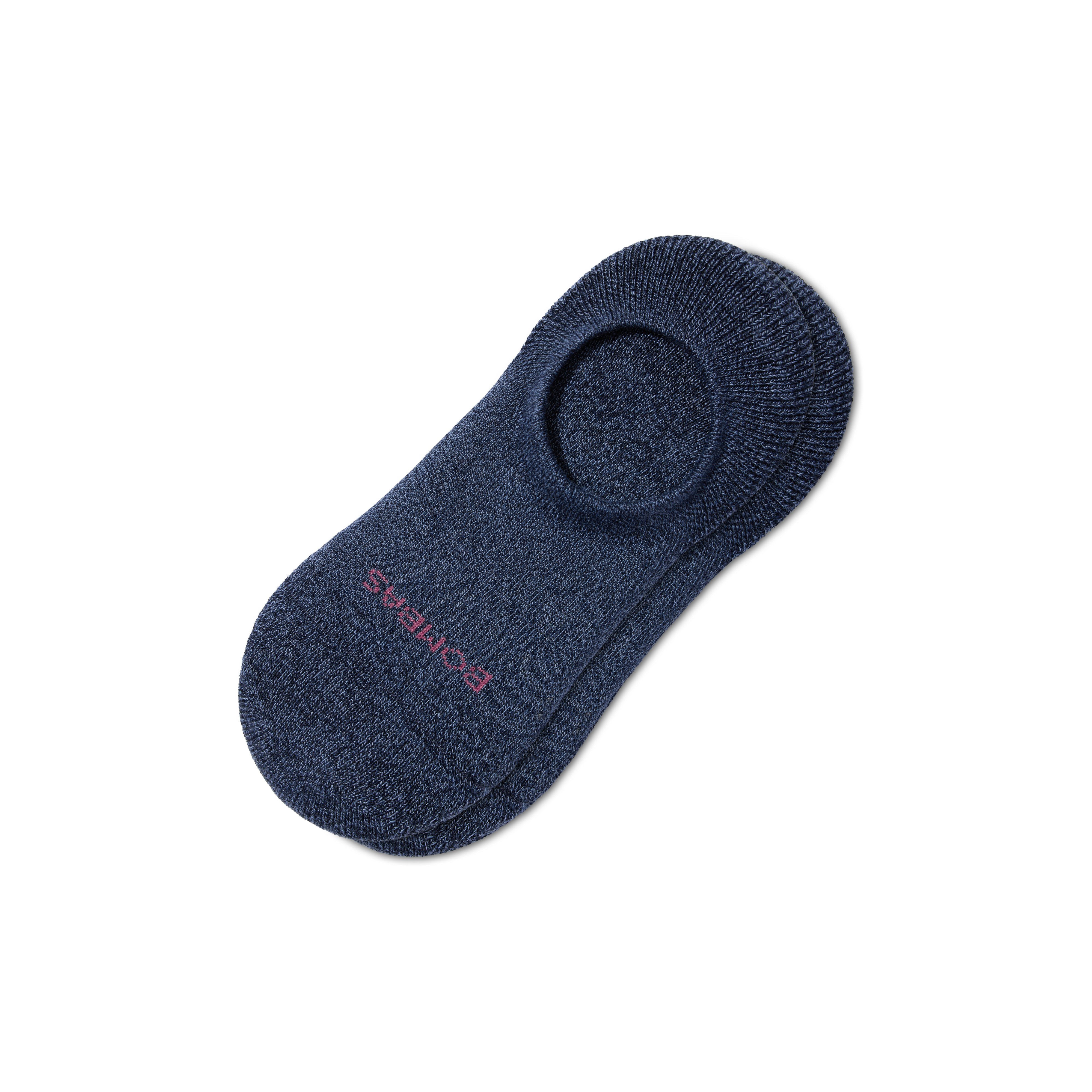 Bombas Cushioned No Show Socks In Sea Blue