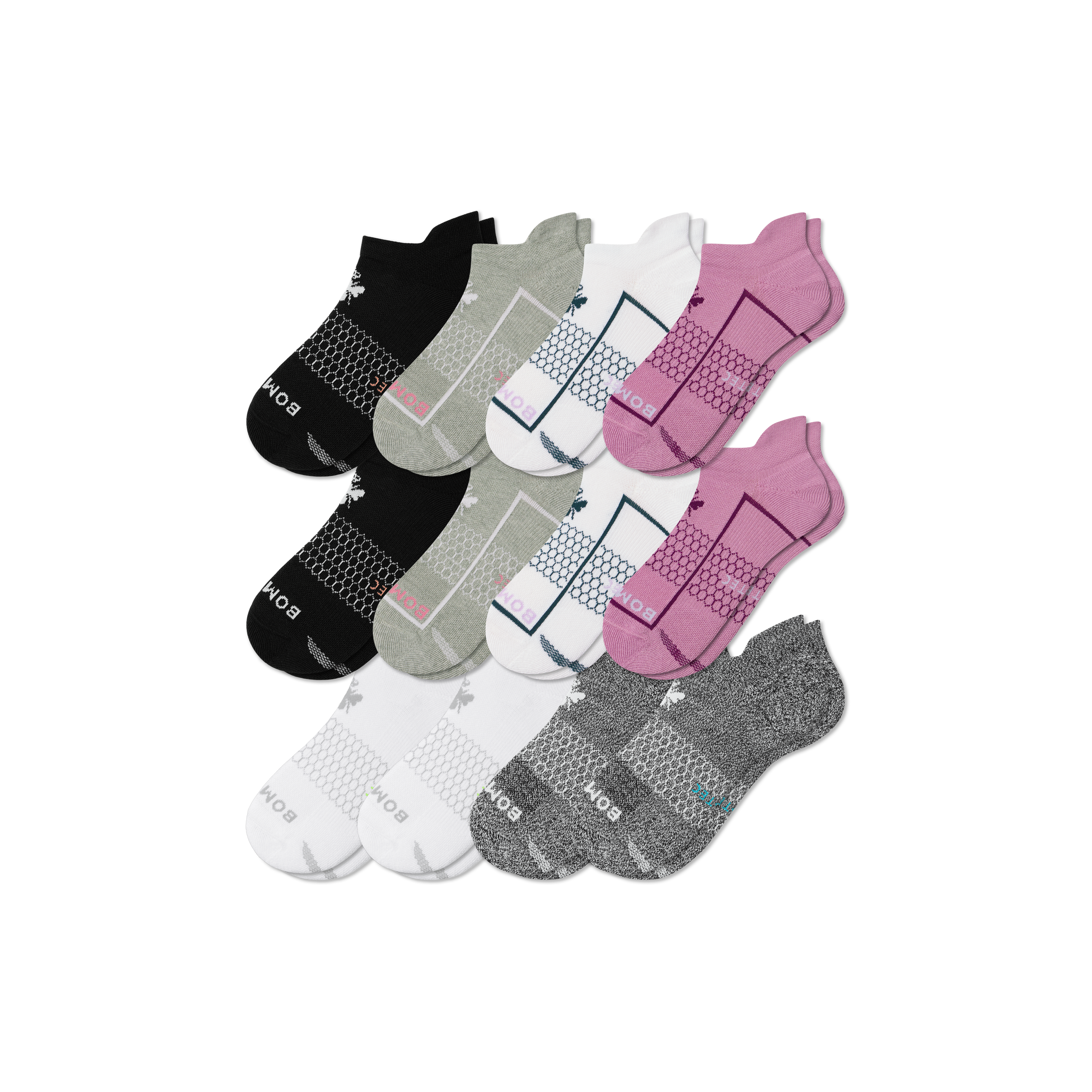 Bombas All-purpose Performance Ankle Sock 12-pack