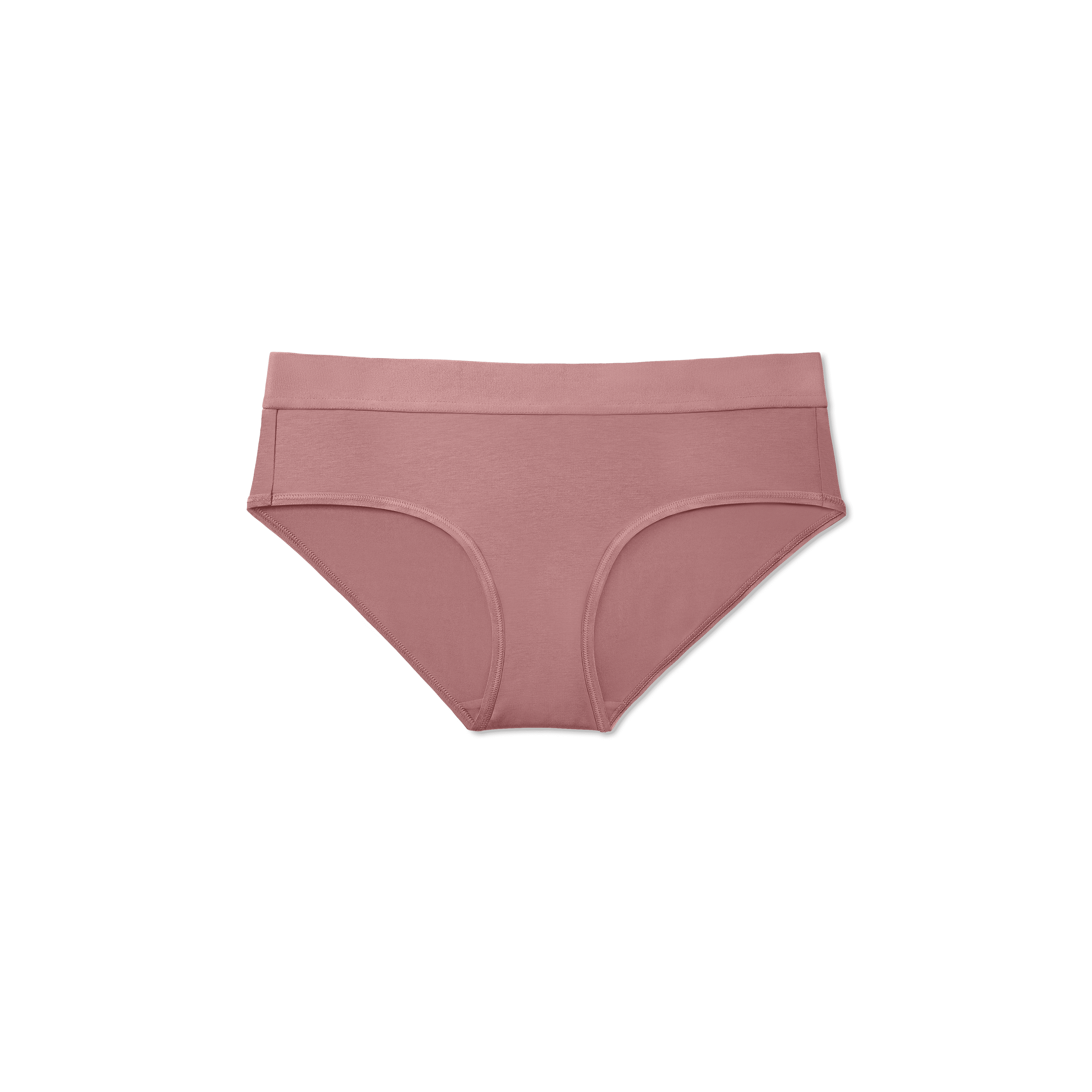 Cotton Modal Hipster In Light Pink Nude