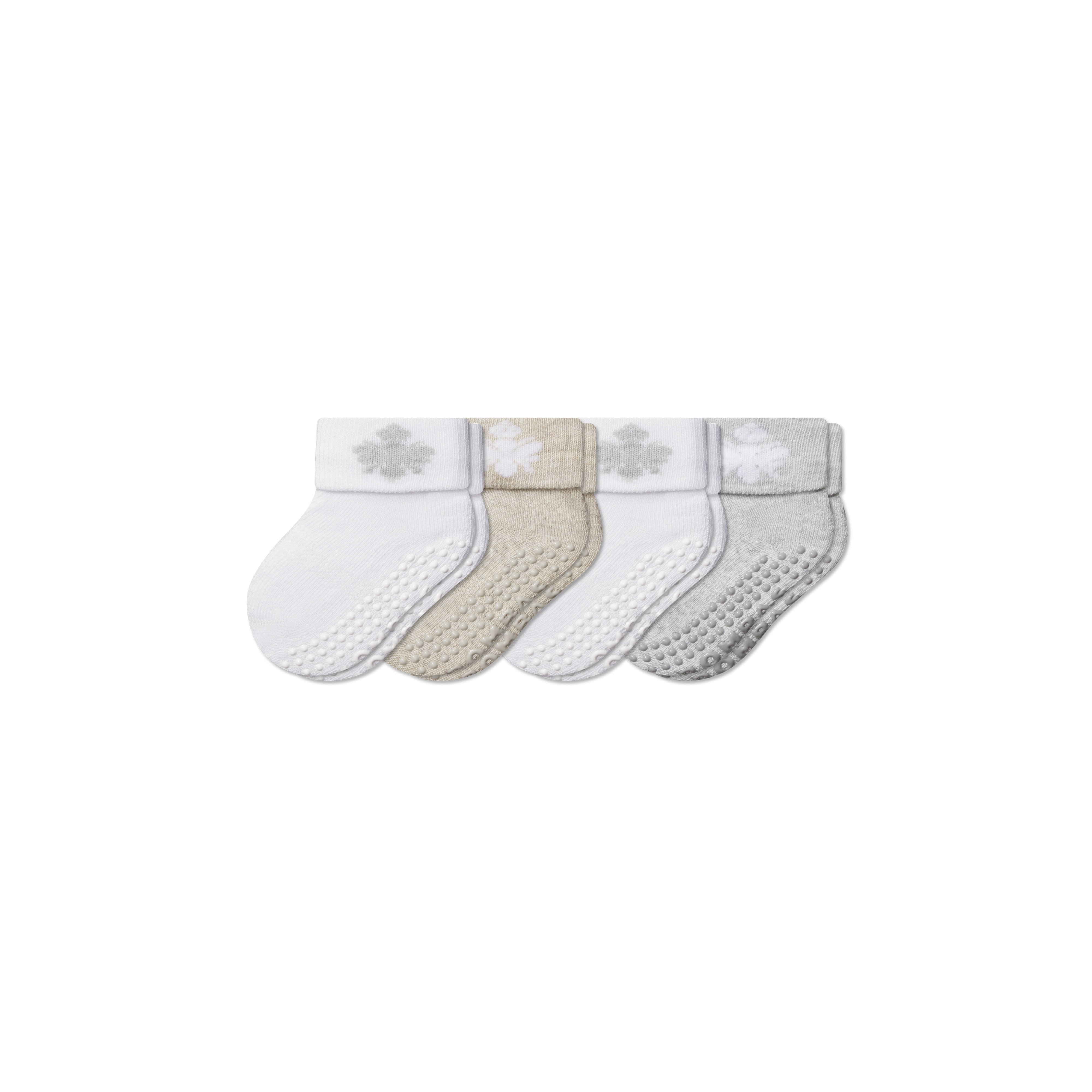 Bombas Baby Gripper Sock 4-pack (6-12 Months) In Multi